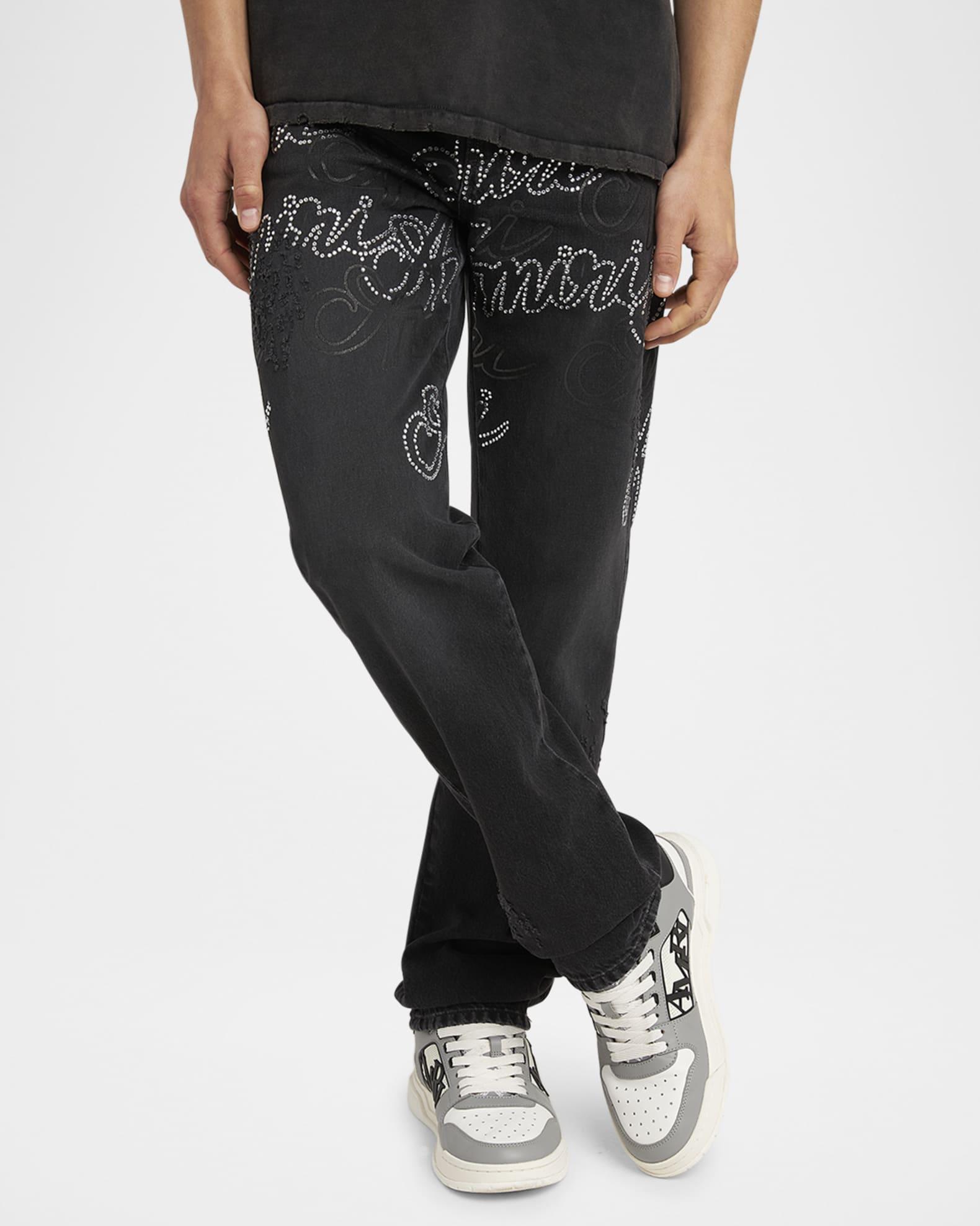 Men's Classic Low Leather Sneakers Product Image