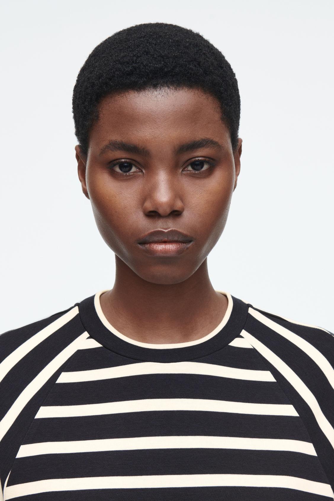 JERSEY MIDI COLUMN DRESS Product Image