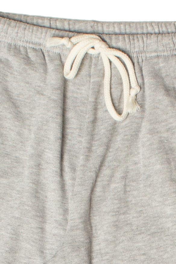 Grey Straight Leg Sweatpants Product Image