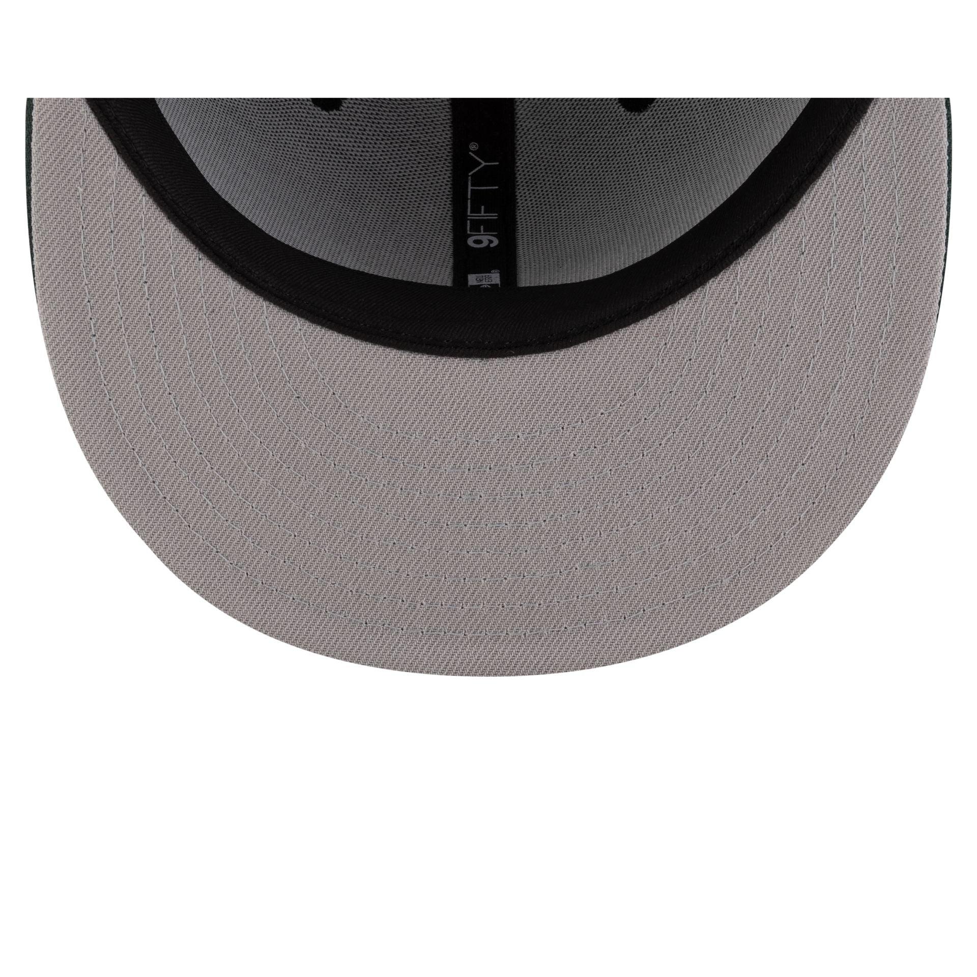 Athletics Mascot Black 9FIFTY Snapback Hat Male Product Image