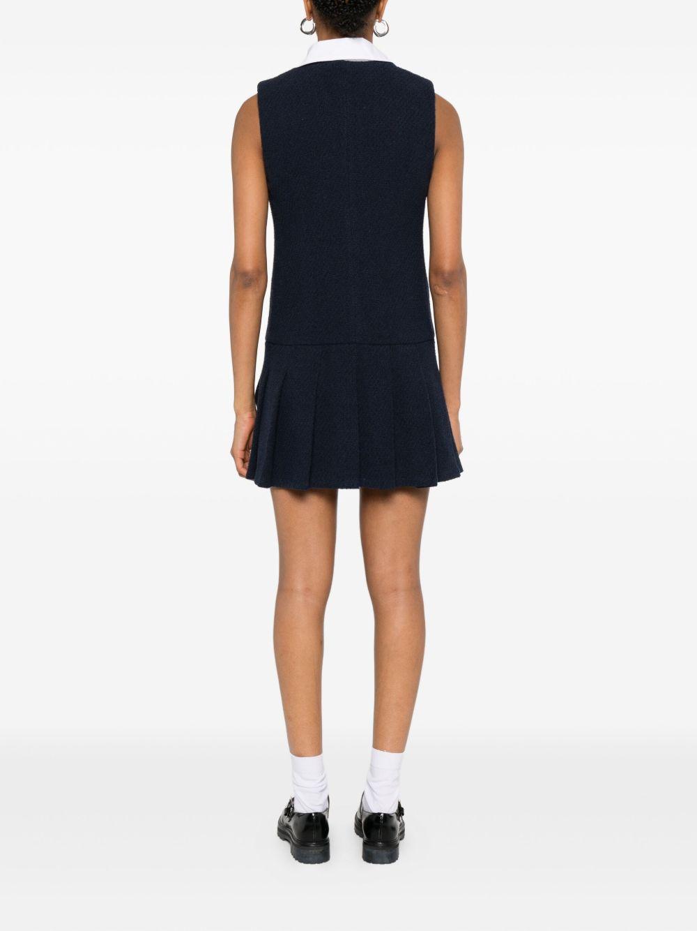 pleated-collar dress Product Image