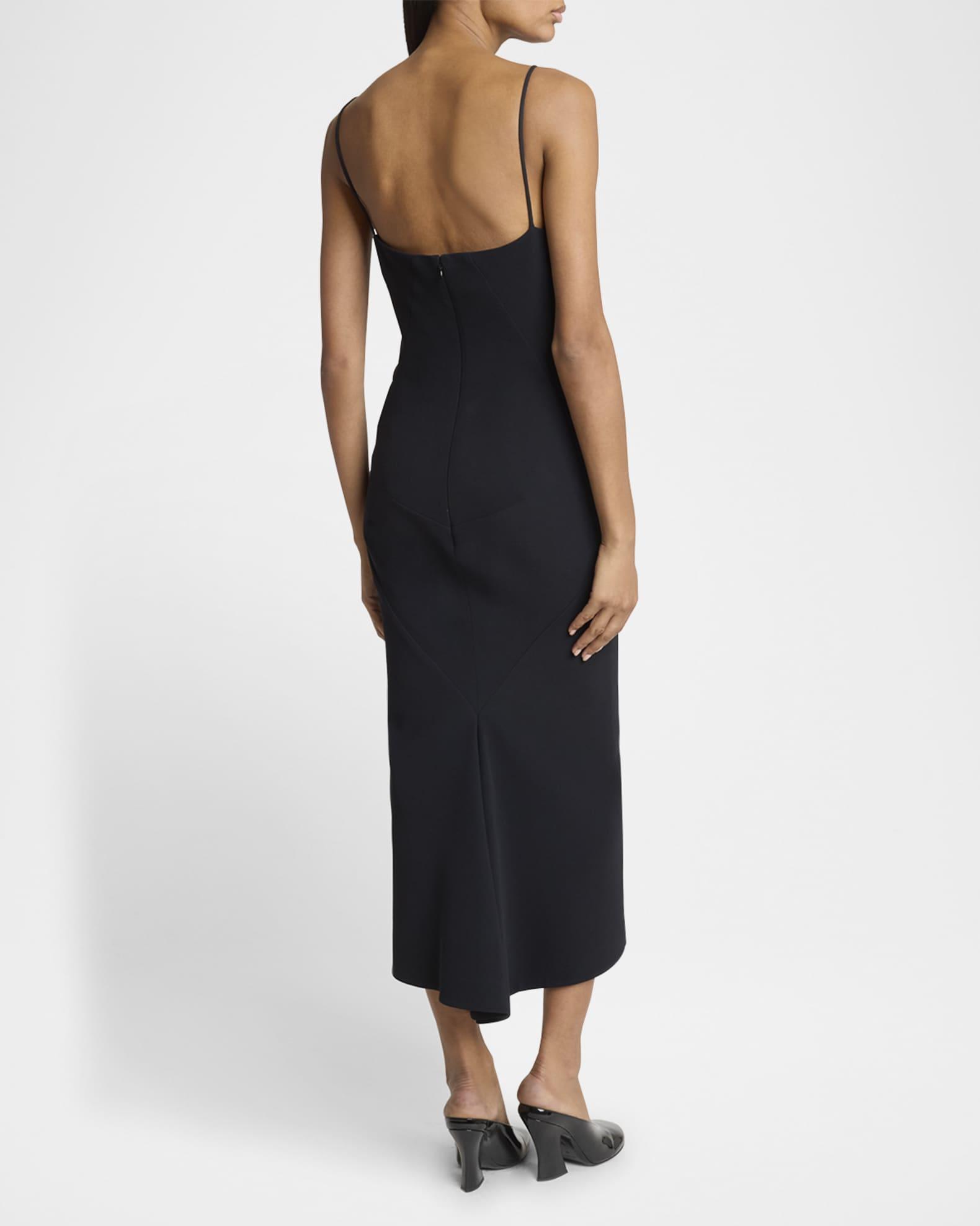 Square-Neck Sleeveless Midi Dress Product Image