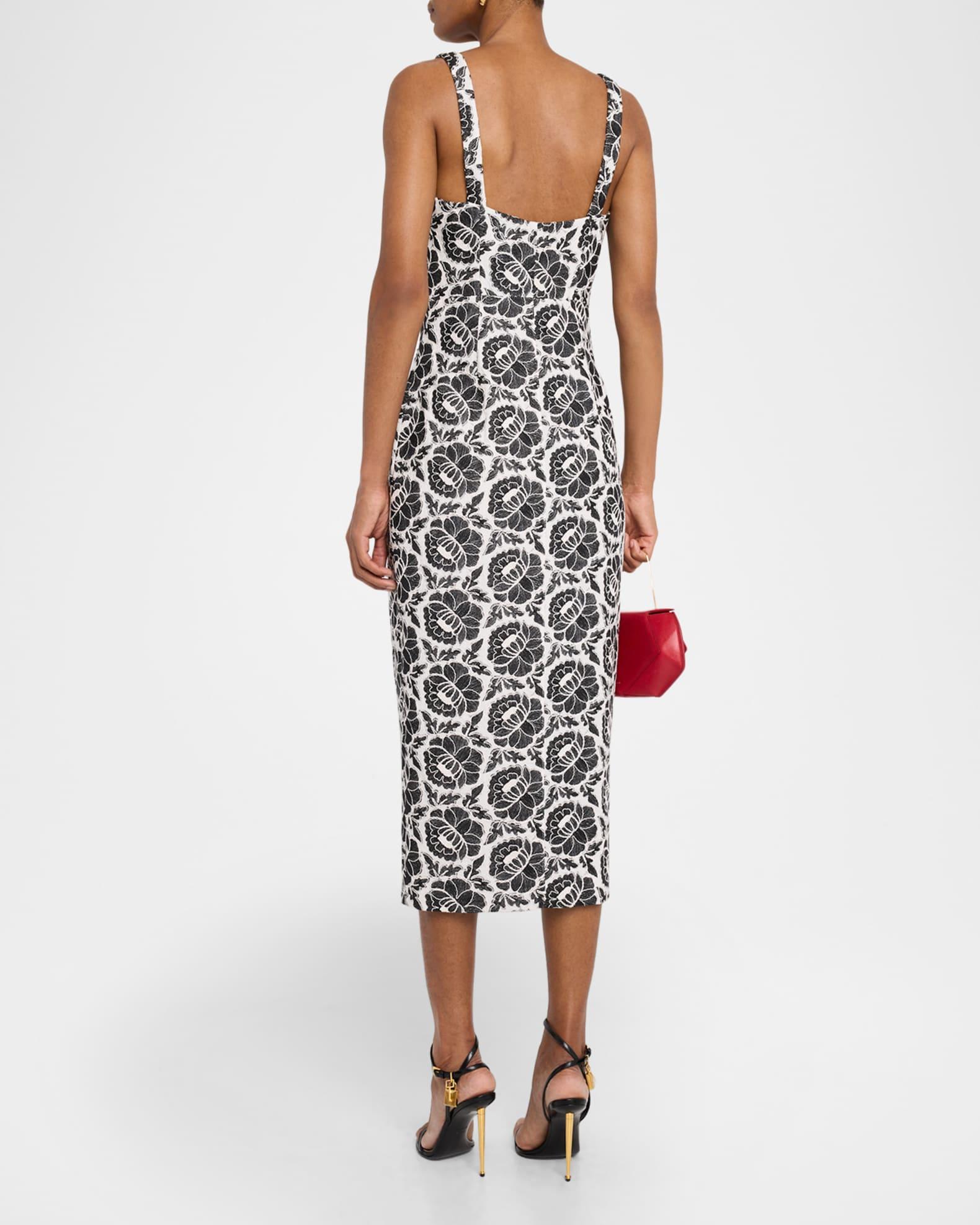 Gia Double Tie-Front Midi Dress Product Image