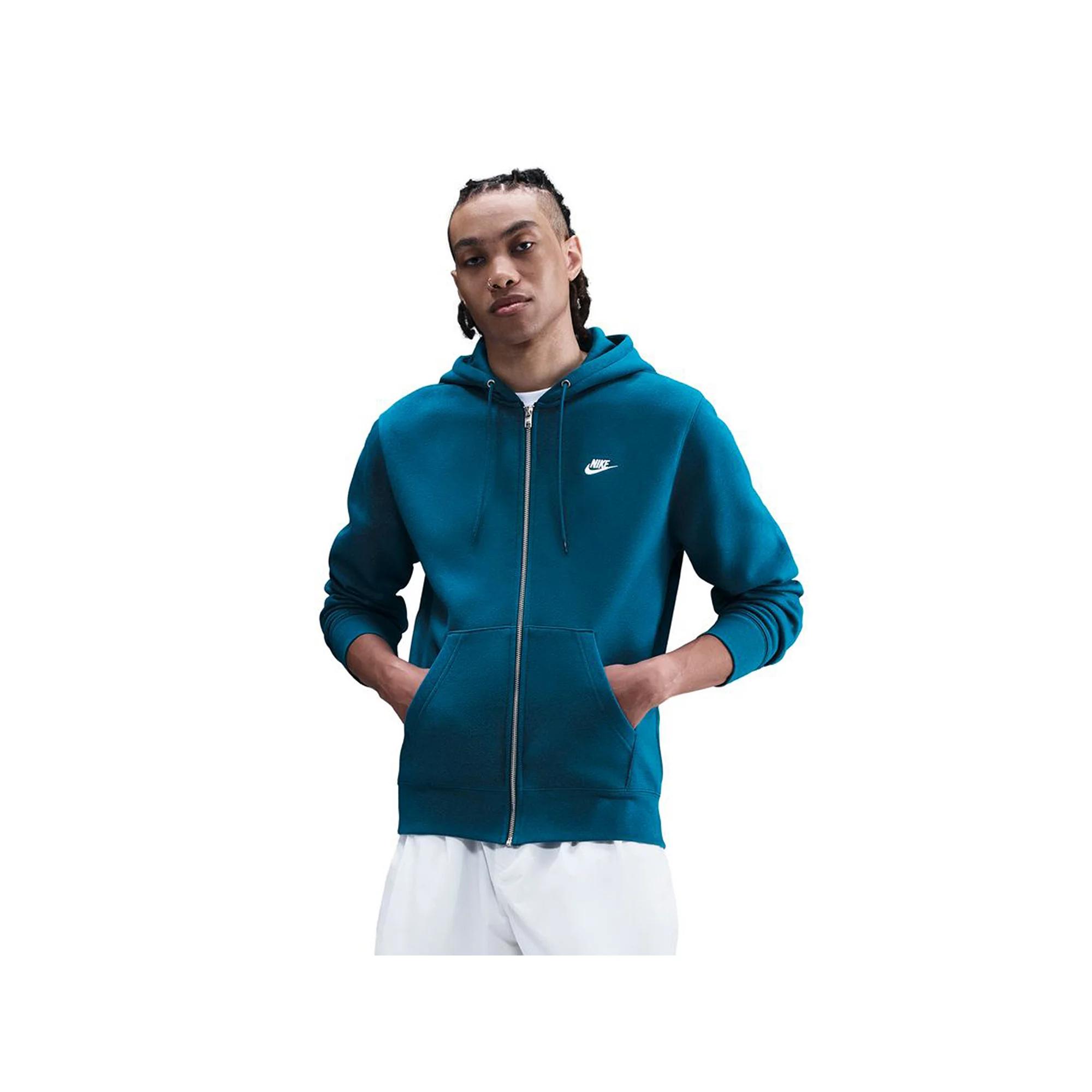 Men's Nike Club Full-Zip Fleece Hoodie,  Product Image