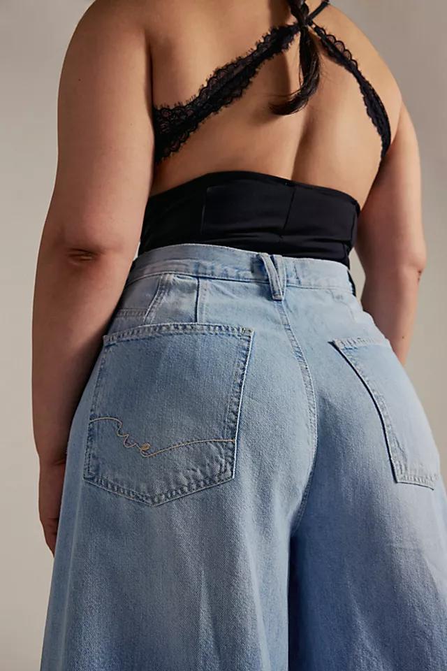 CRVY Pacifica Wide-Leg Jeans Product Image