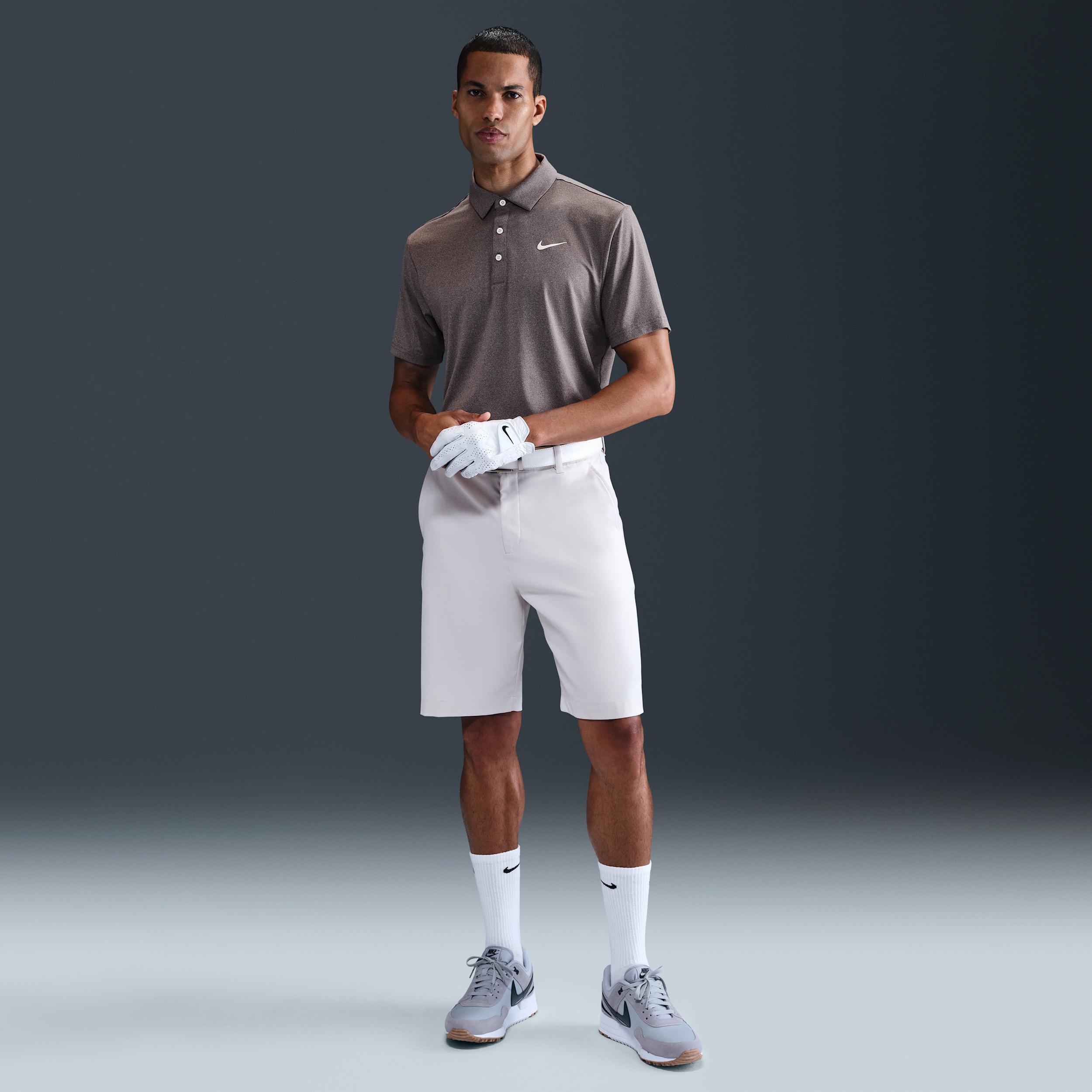 Nike Mens Tour Dri-FIT Heathered Golf Polo | FZ7473-411 Product Image