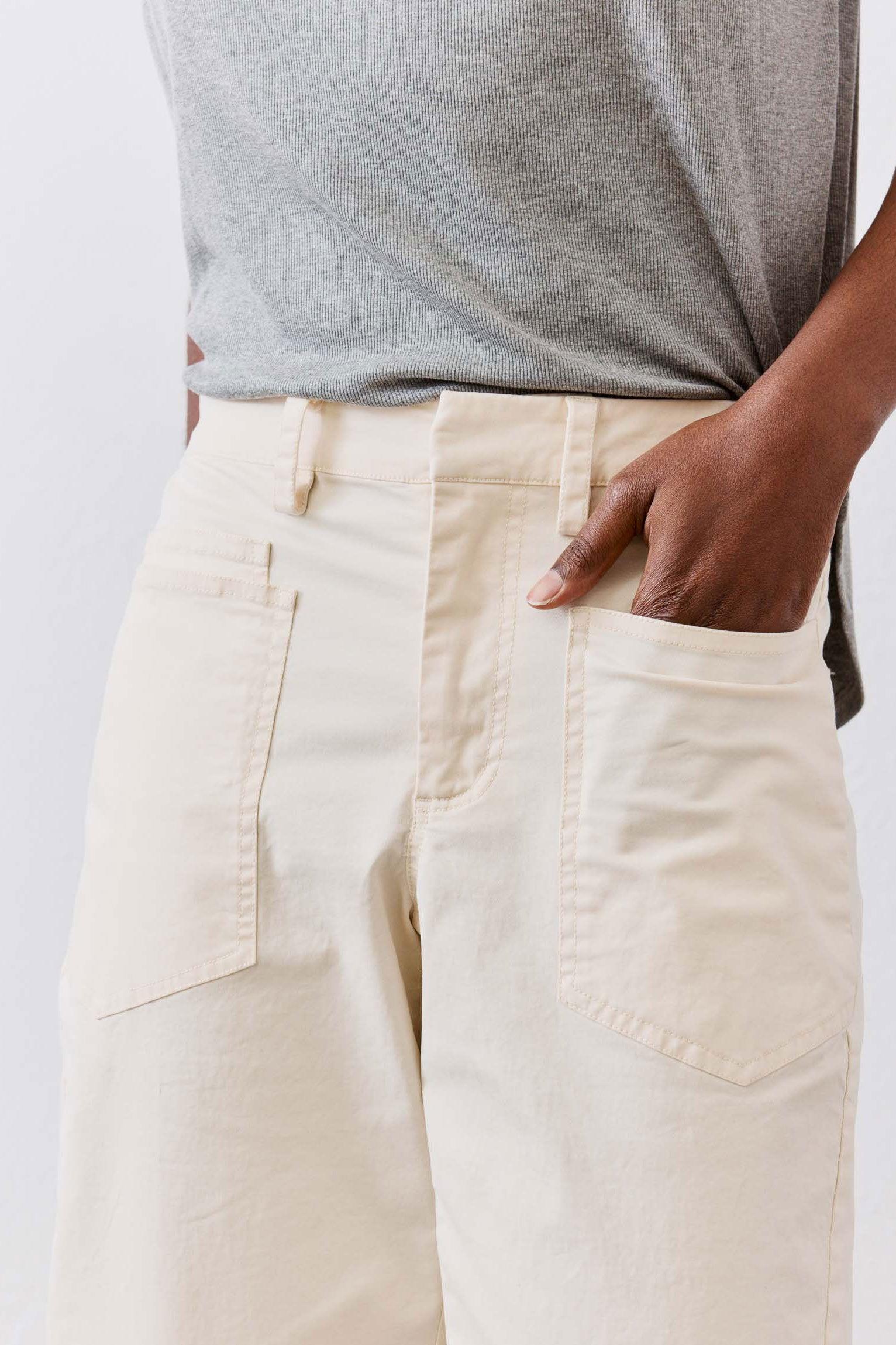 The Slouchy Soft Twill Pants Product Image