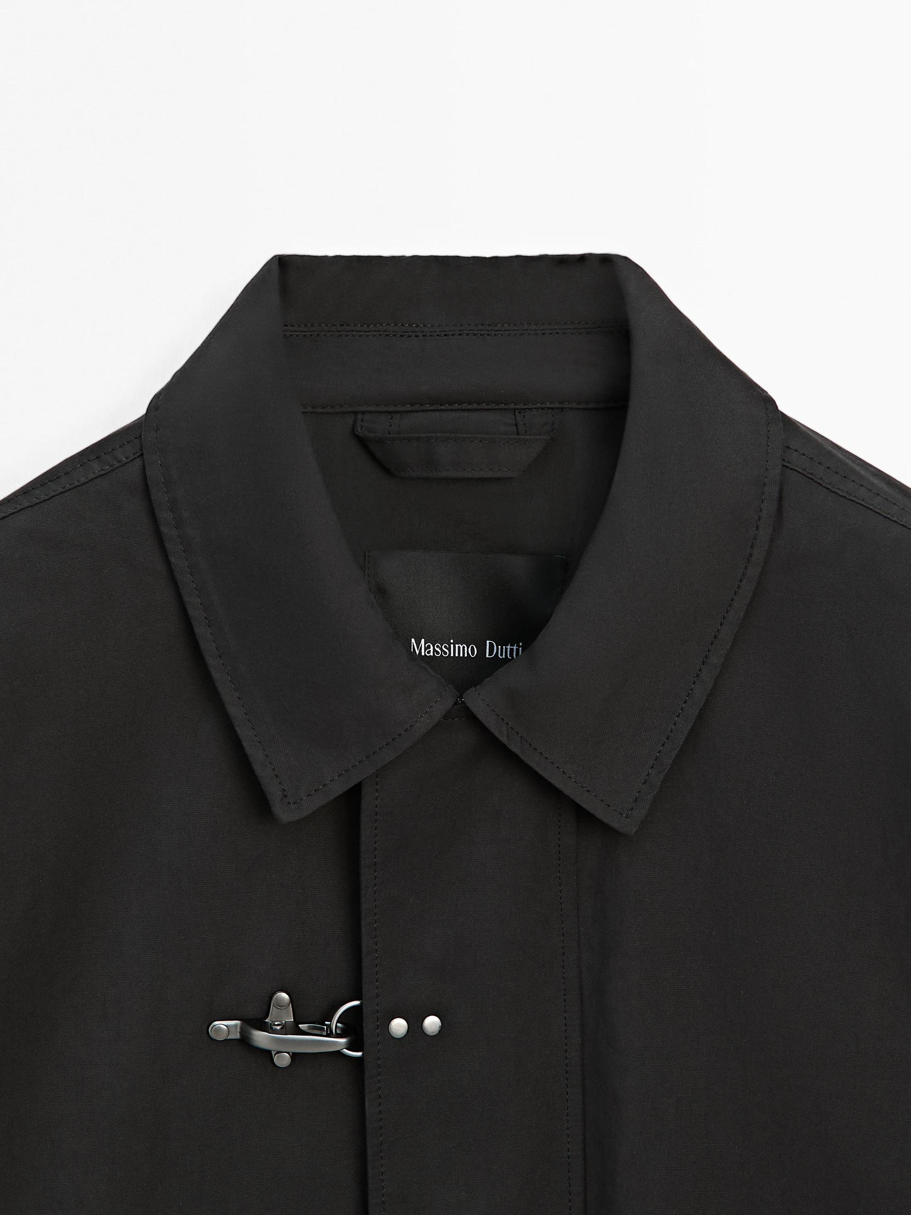 Water-repellent toggle jacket Product Image