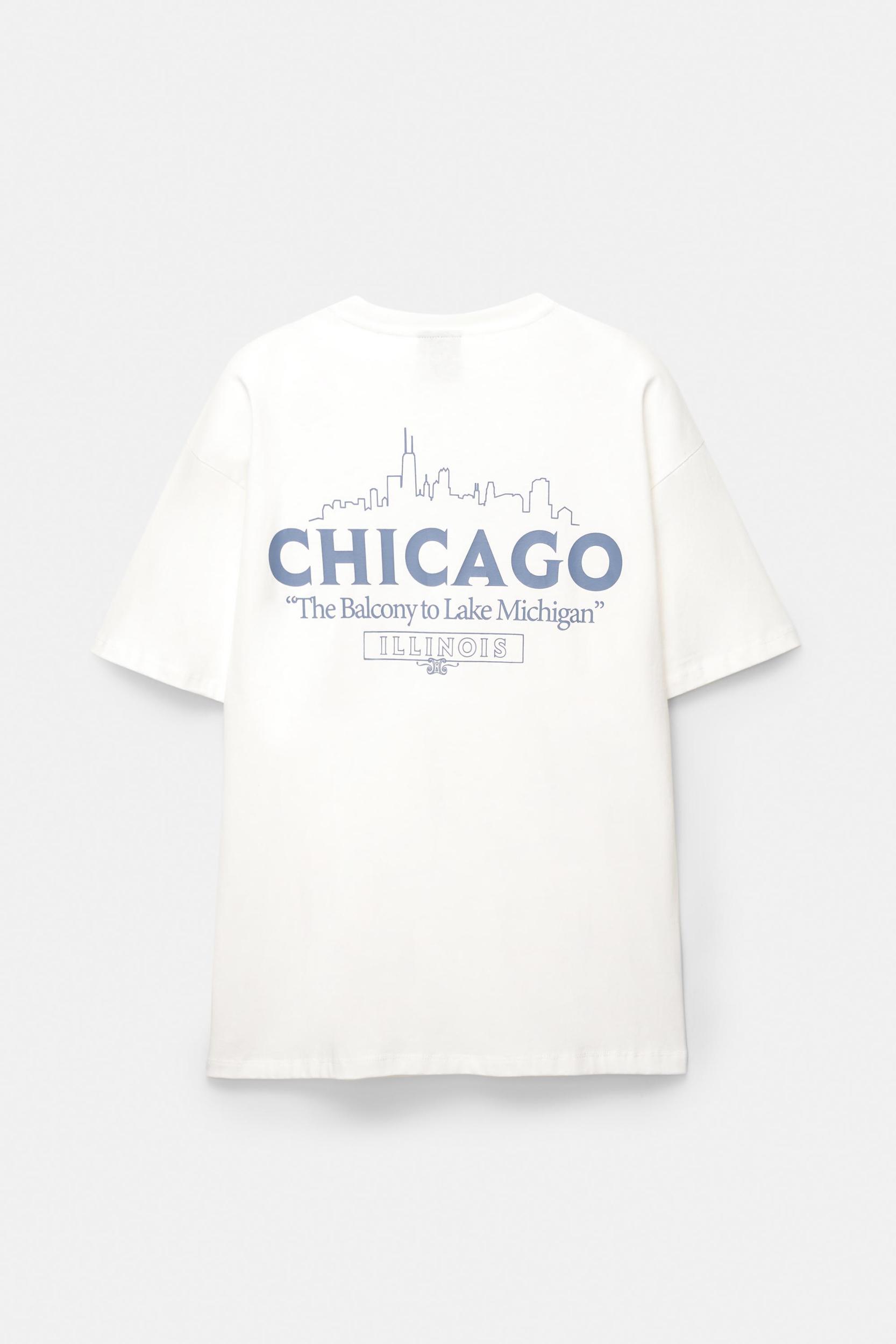 Chicago skyline T-shirt Product Image
