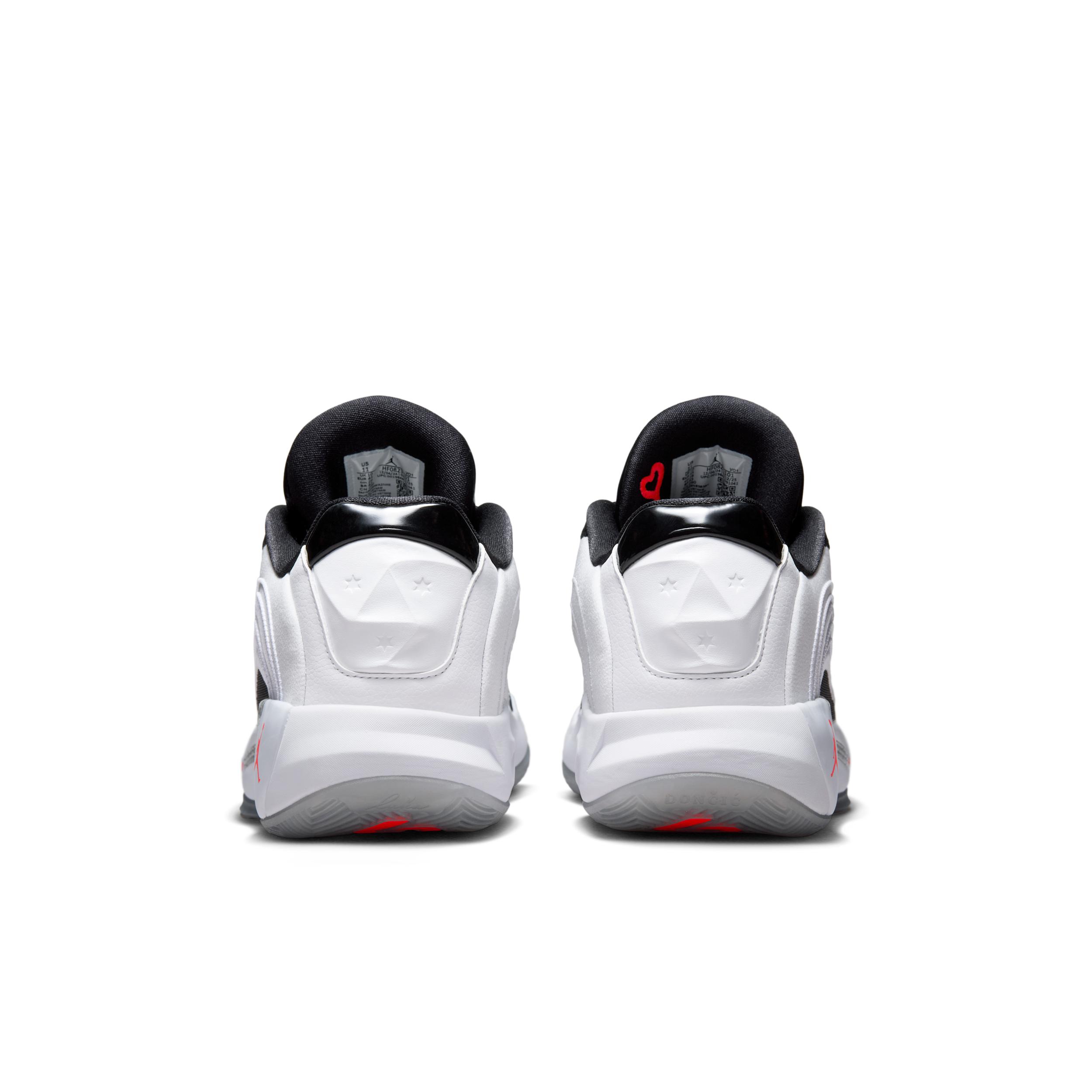 Nike Men's Luka 4 Cement" Basketball Shoes in White Product Image