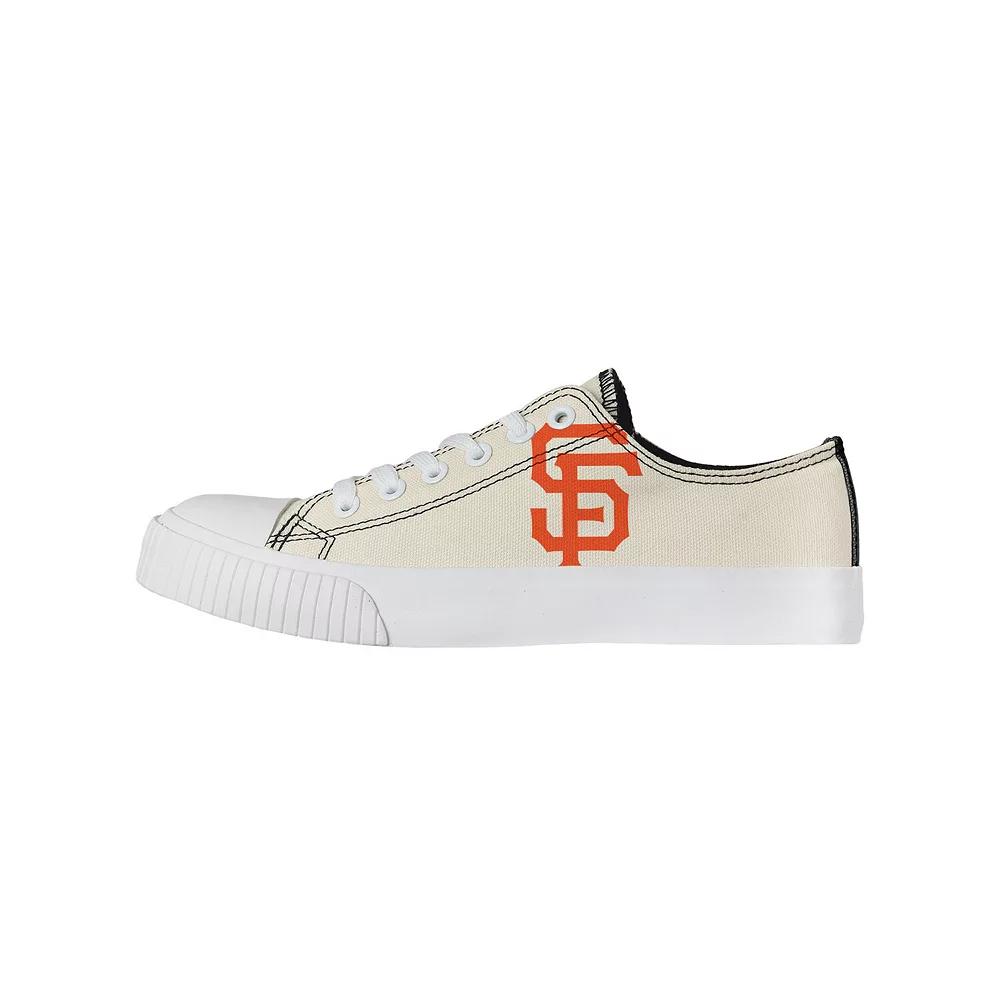 Women's FOCO Cream New Orleans Saints Low Top Canvas Shoes, Size: 7, Beige Product Image