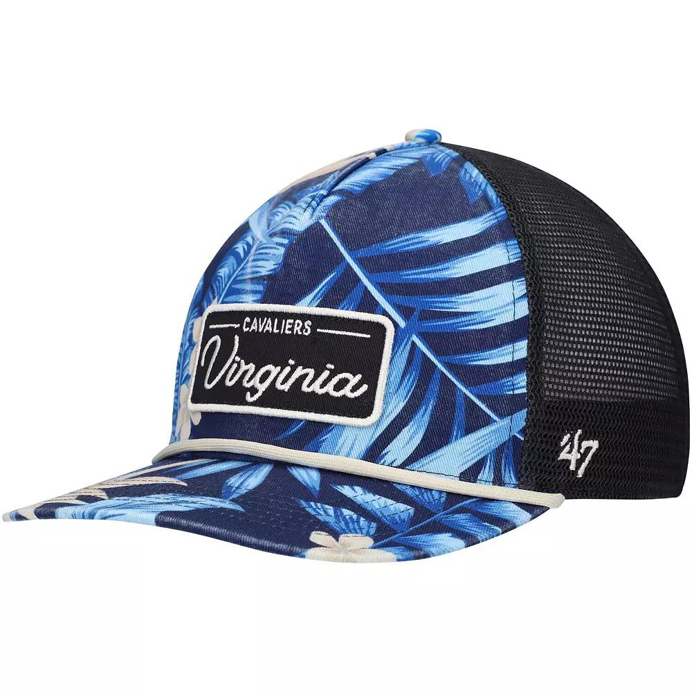 Men's '47 Navy Virginia Cavaliers Tropicalia Hitch Adjustable Hat, Blue Product Image