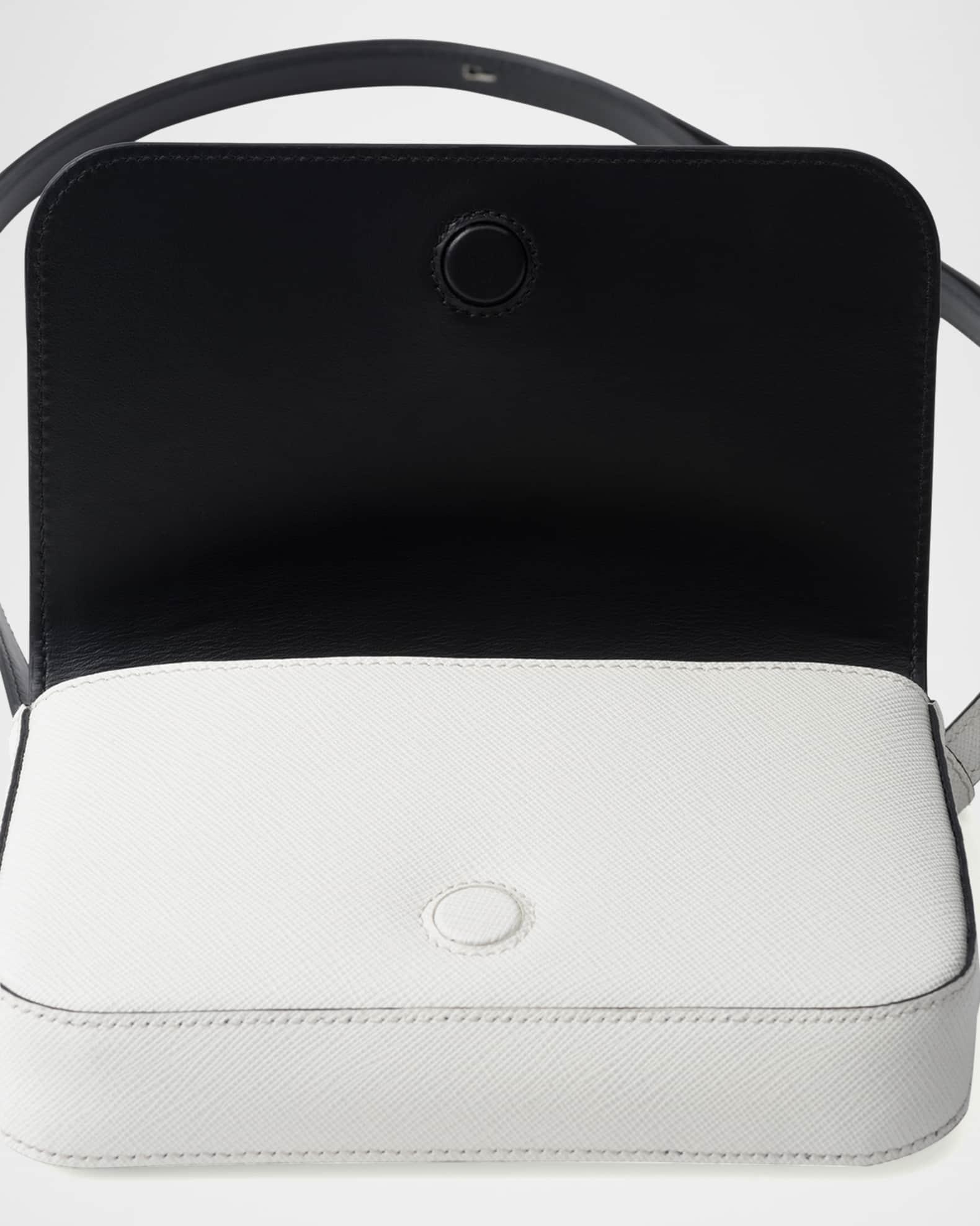 Men's Saffiano Leather Travel Crossbody Bag Product Image