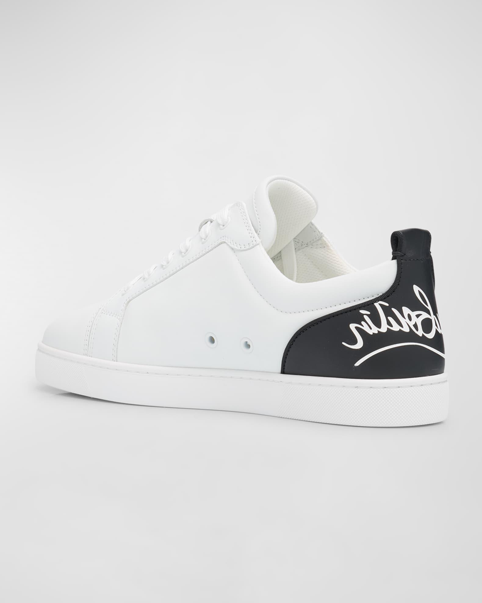 Men's Fun Louis Junior Low-Top Leather Sneakers  Product Image