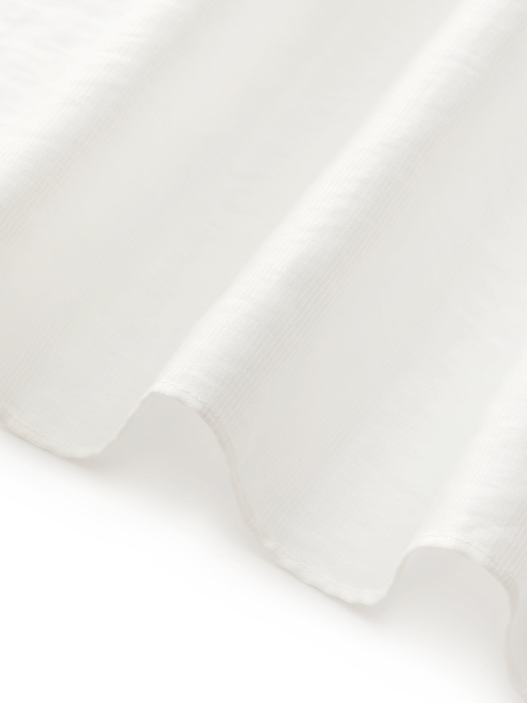 Tencel Blend Pleated Tank Top And Skirt Two-Piece Set Product Image