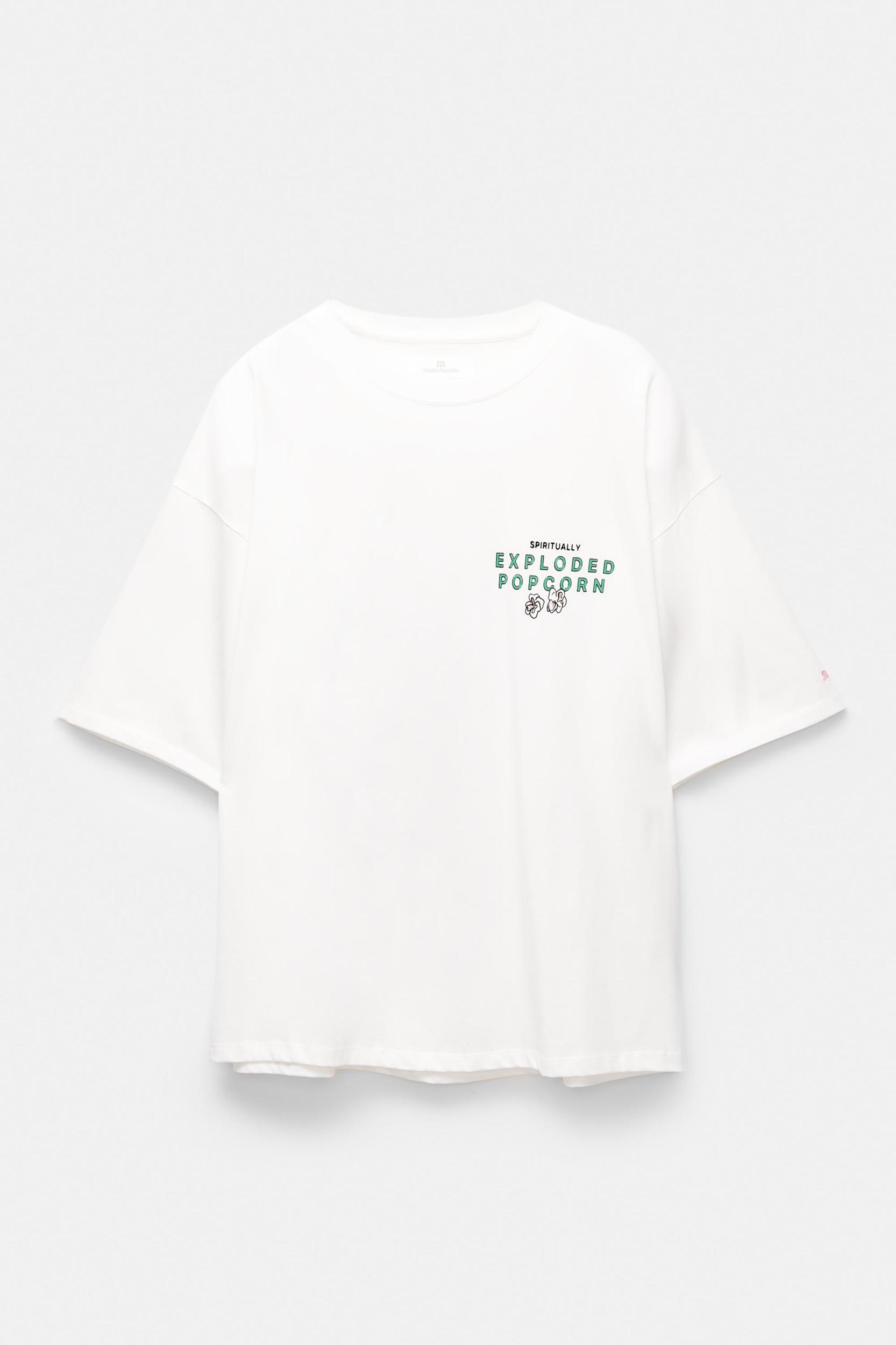 Popcorn graphic T-shirt Product Image