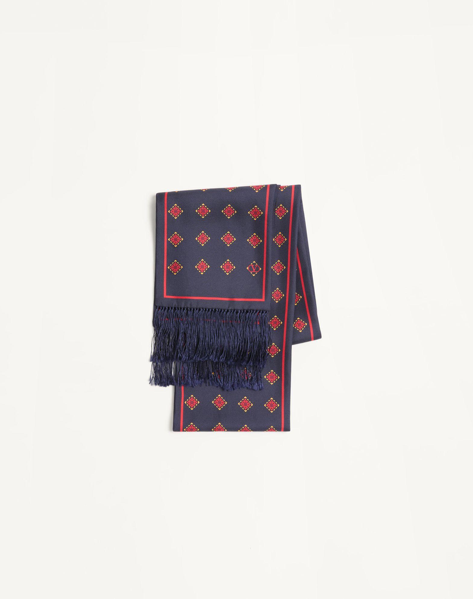 Opticool Silk Bandeau Scarf With Fringe Product Image