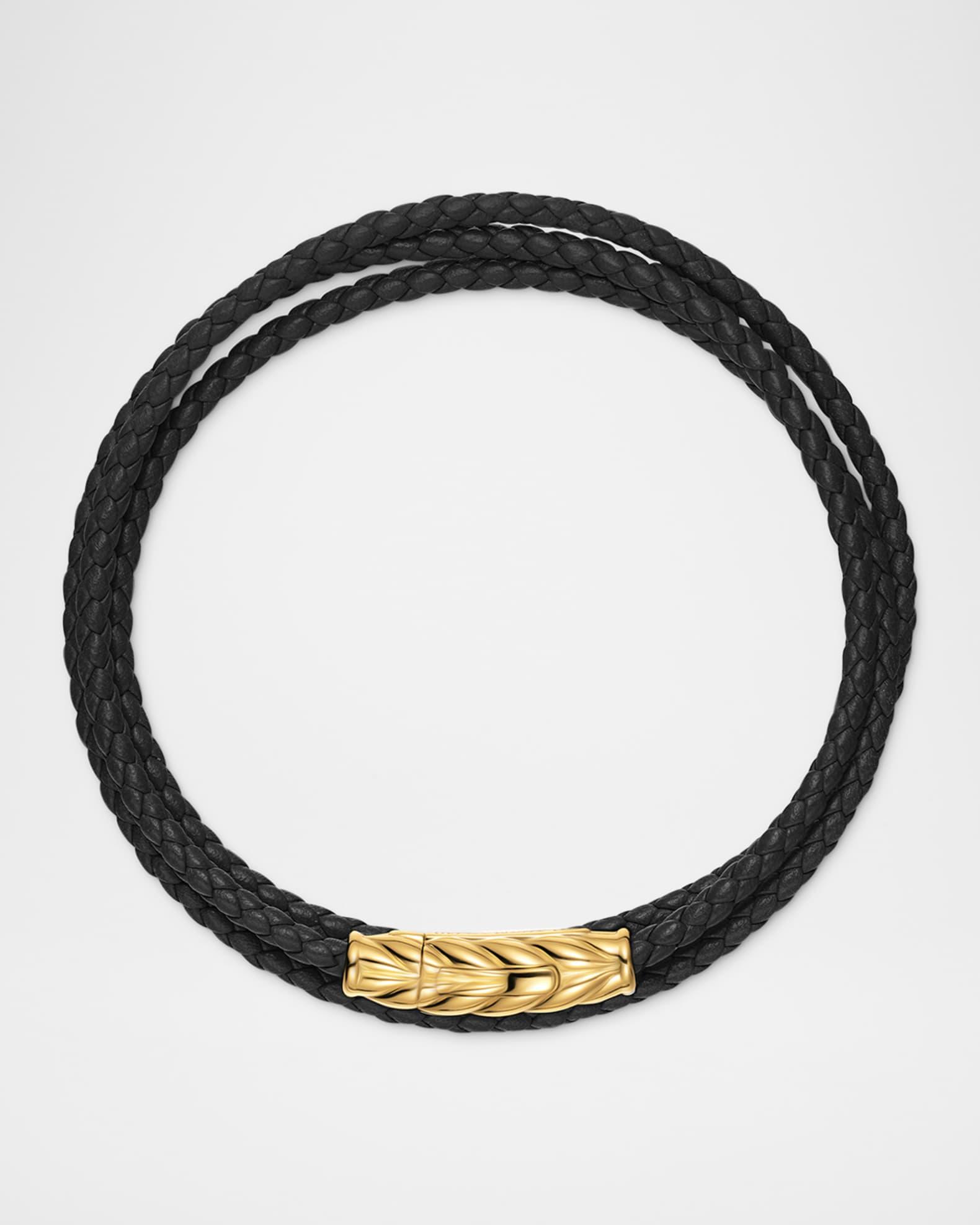 Bold Crossover 3 Row Bracelet in Sterling Silver, 20mm Product Image