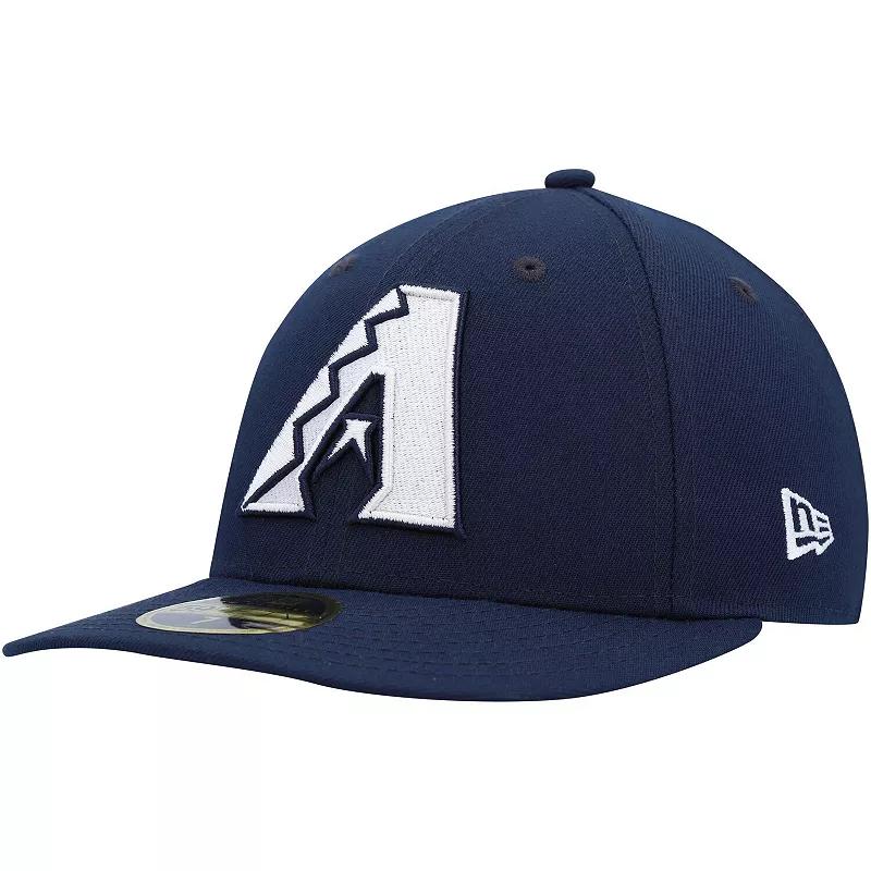 Men's New Era Navy Arizona Diamondbacks Oceanside Low Profile 59FIFTY Fitted Hat,  Product Image