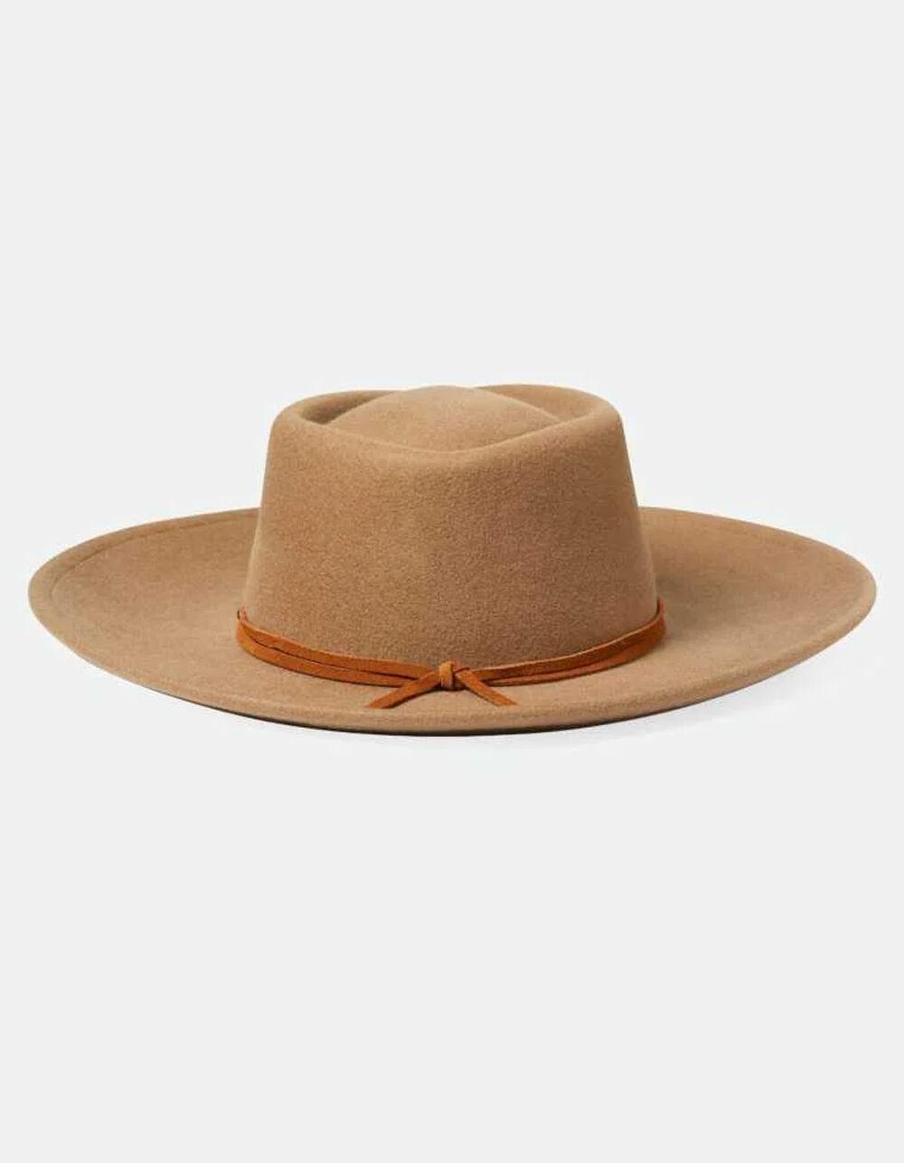 BRIXTON Brenton Convertabrim Womens Fedora - BROWN Product Image