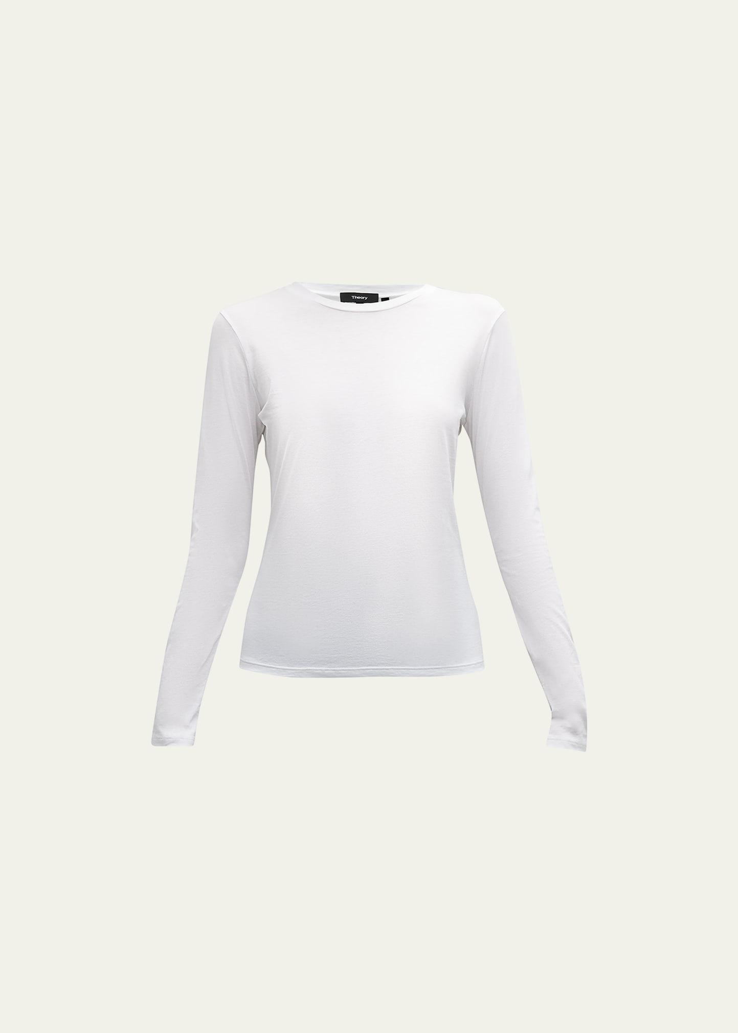 Tiny Tee Long-Sleeve Cotton T-Shirt Product Image