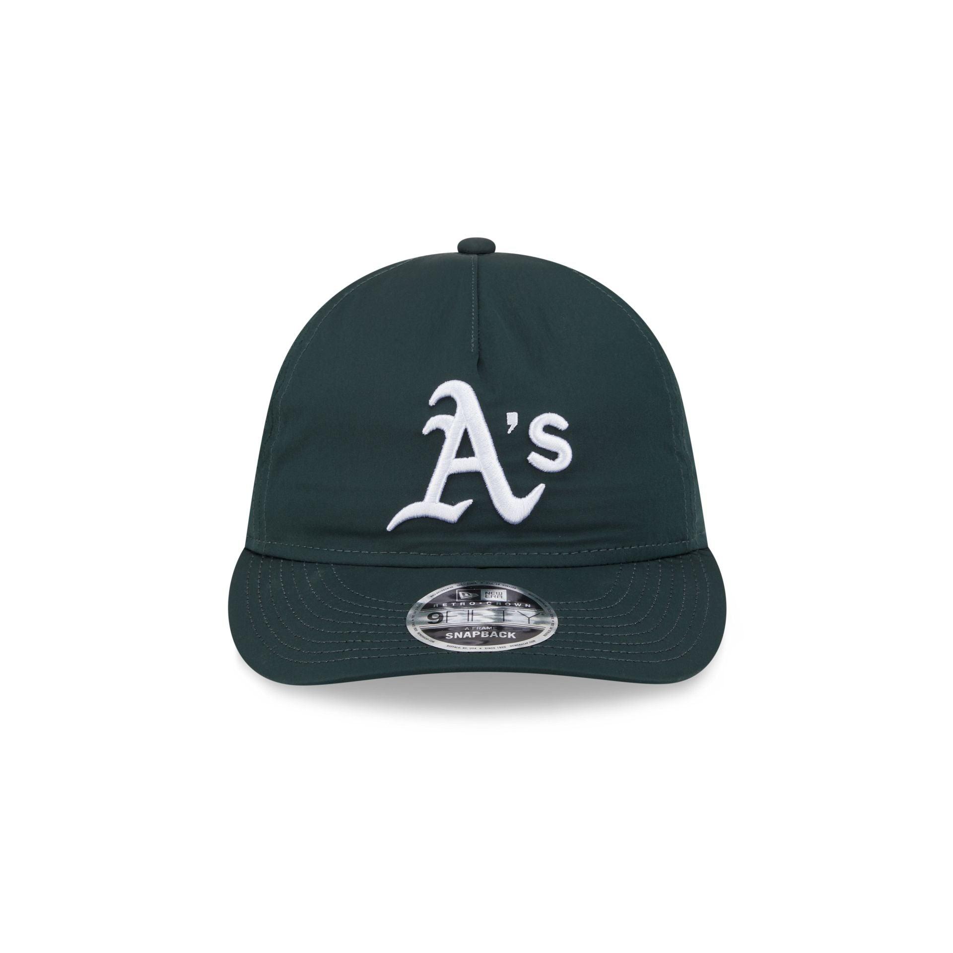 Athletics Nylon Retro Crown 9FIFTY A-Frame Snapback Hat Male Product Image
