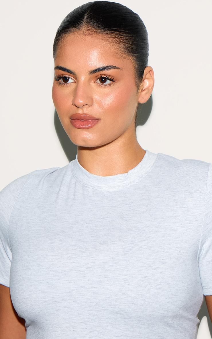 Ash Grey Ultimate Sculpt Short Sleeved Unitard Product Image