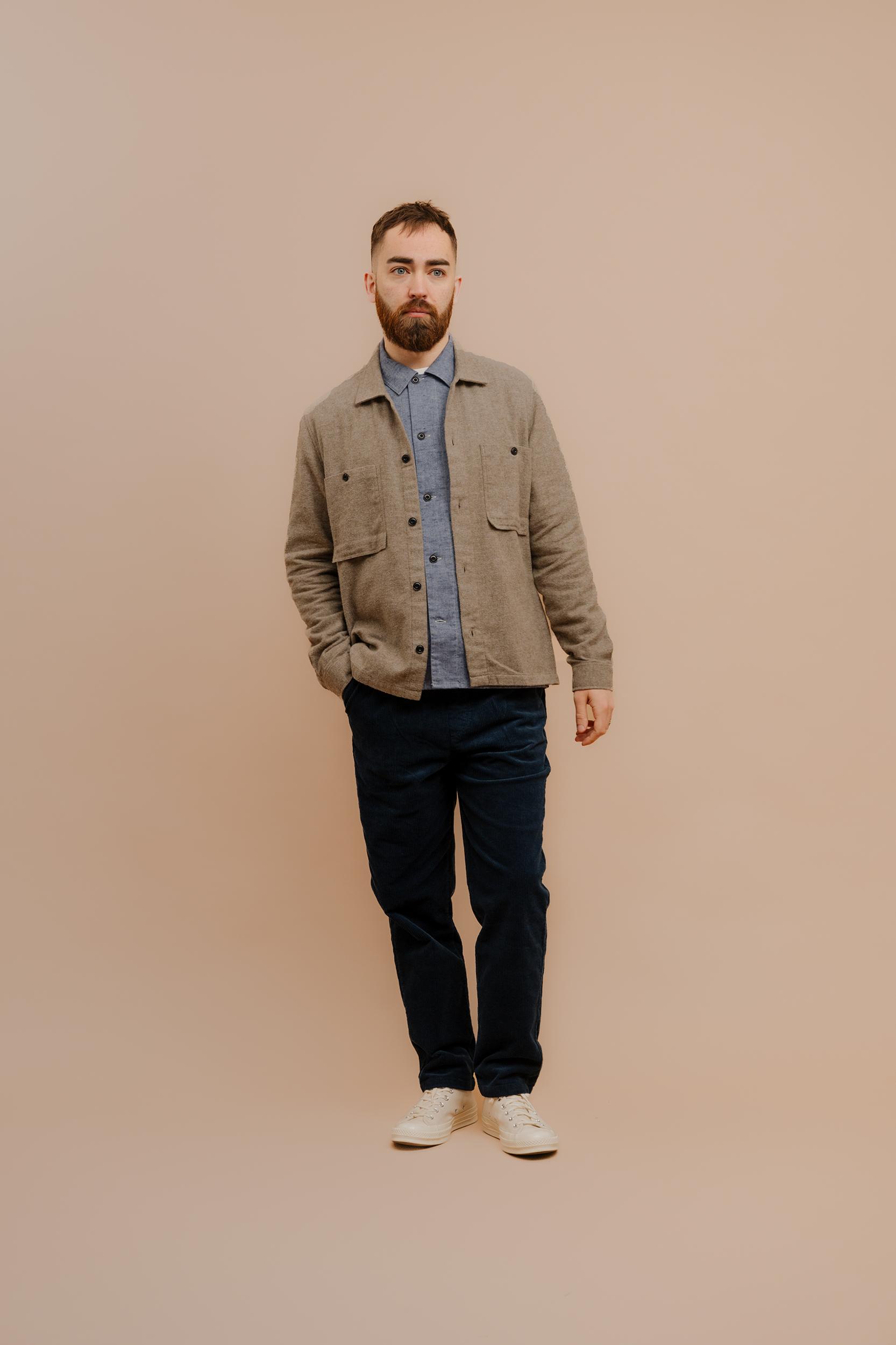 Archive Brushed Form Overshirt Product Image