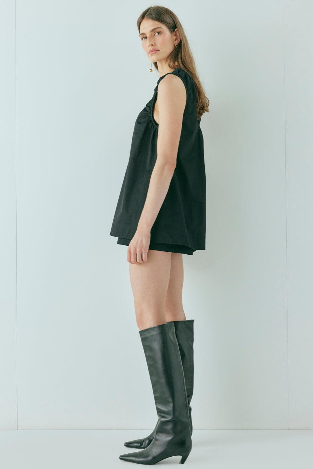 Fira Tunic Top Black Product Image