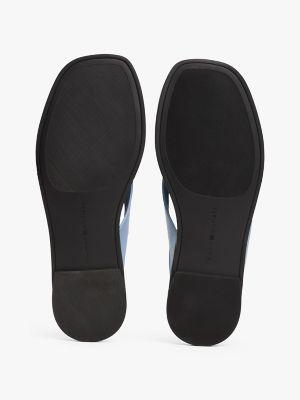 Flat Leather Slingback Sandal Product Image