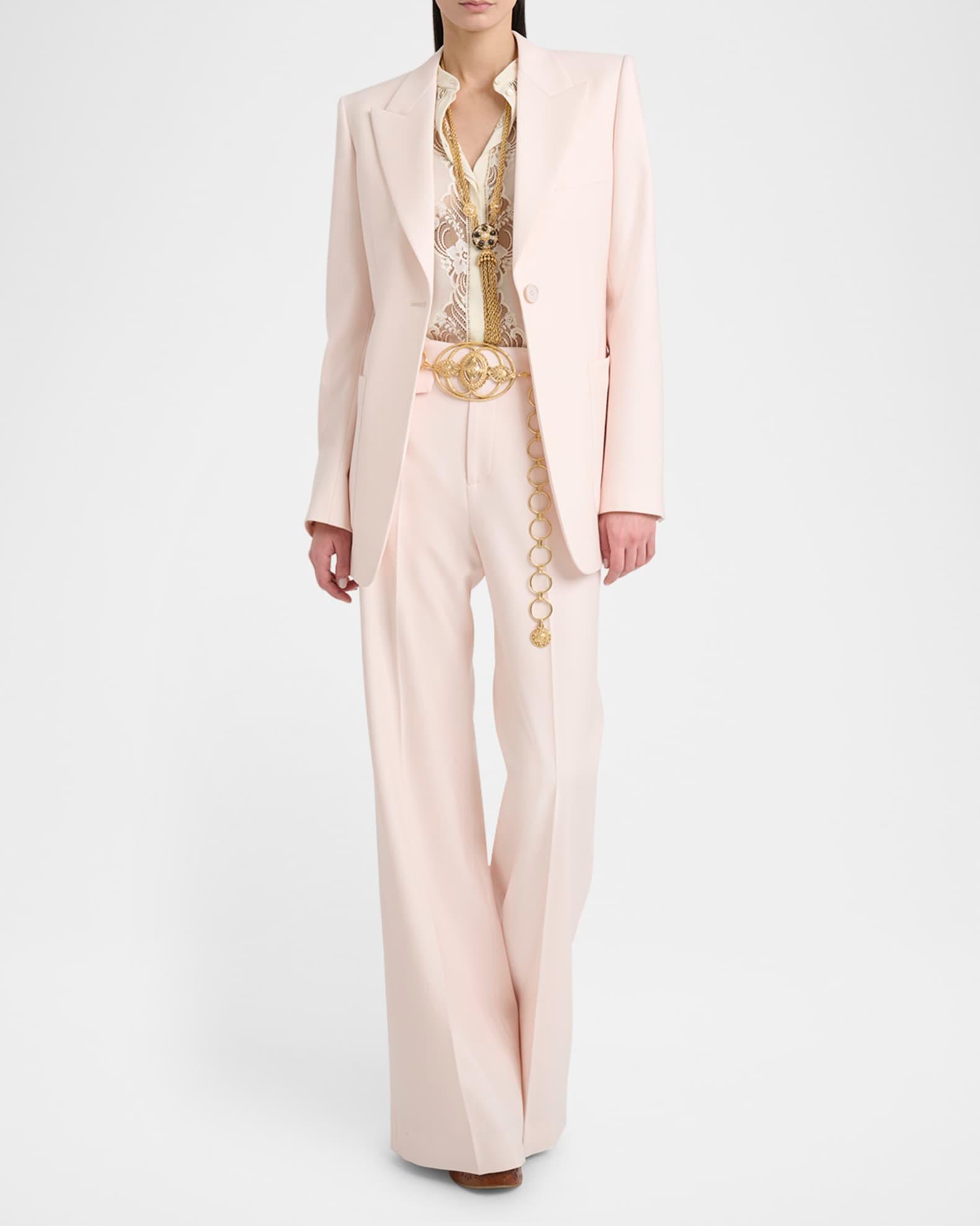 Single-Breasted Tailored Jacket Product Image