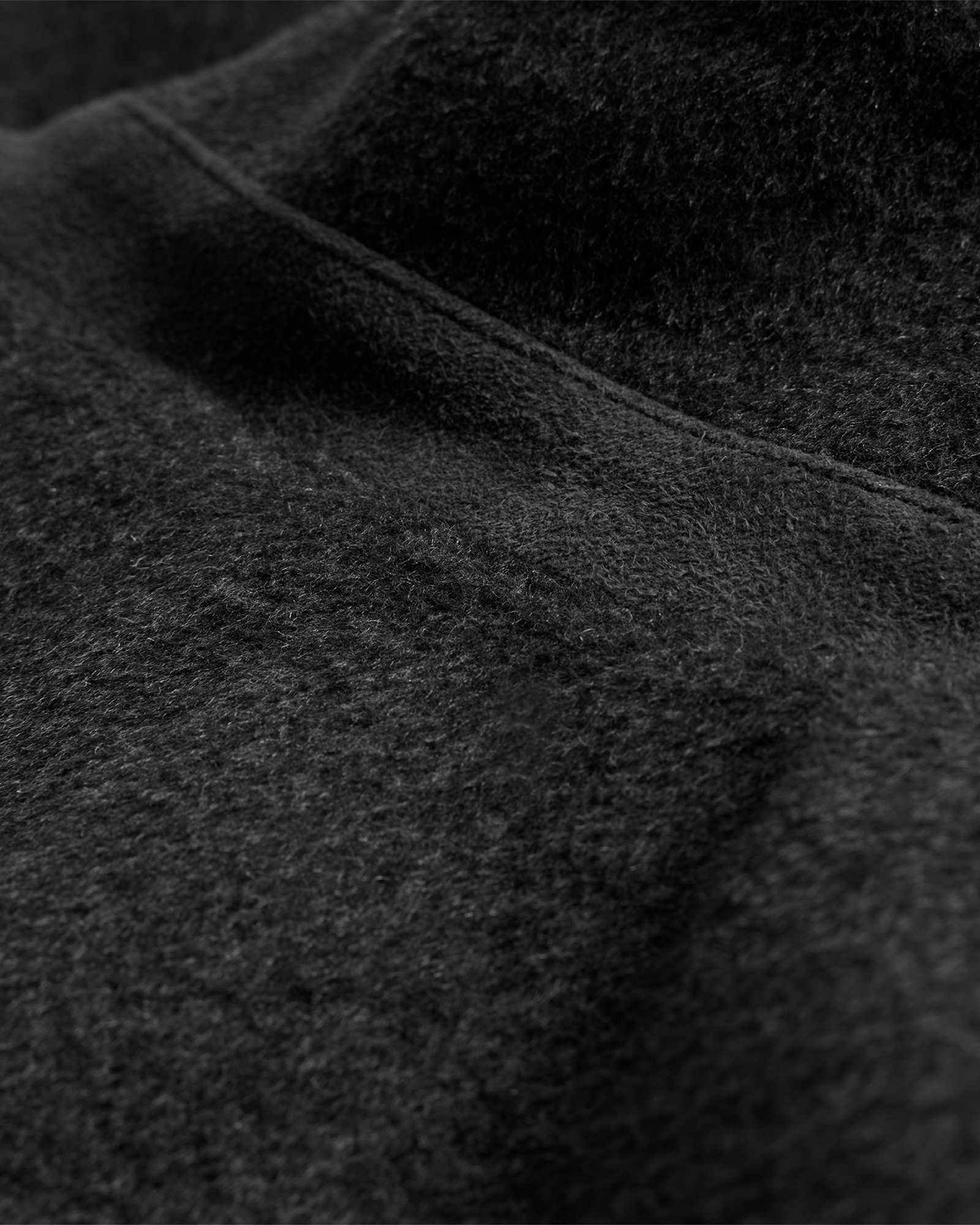 Hargrove Slim Fit Wool Blend Coat Charcoal Grey | ALLSAINTS US Product Image