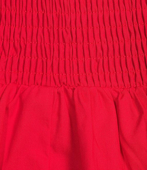 Lucy Paris Hazel Square Neck Sleeveless Smock Drop Waist Dress Product Image