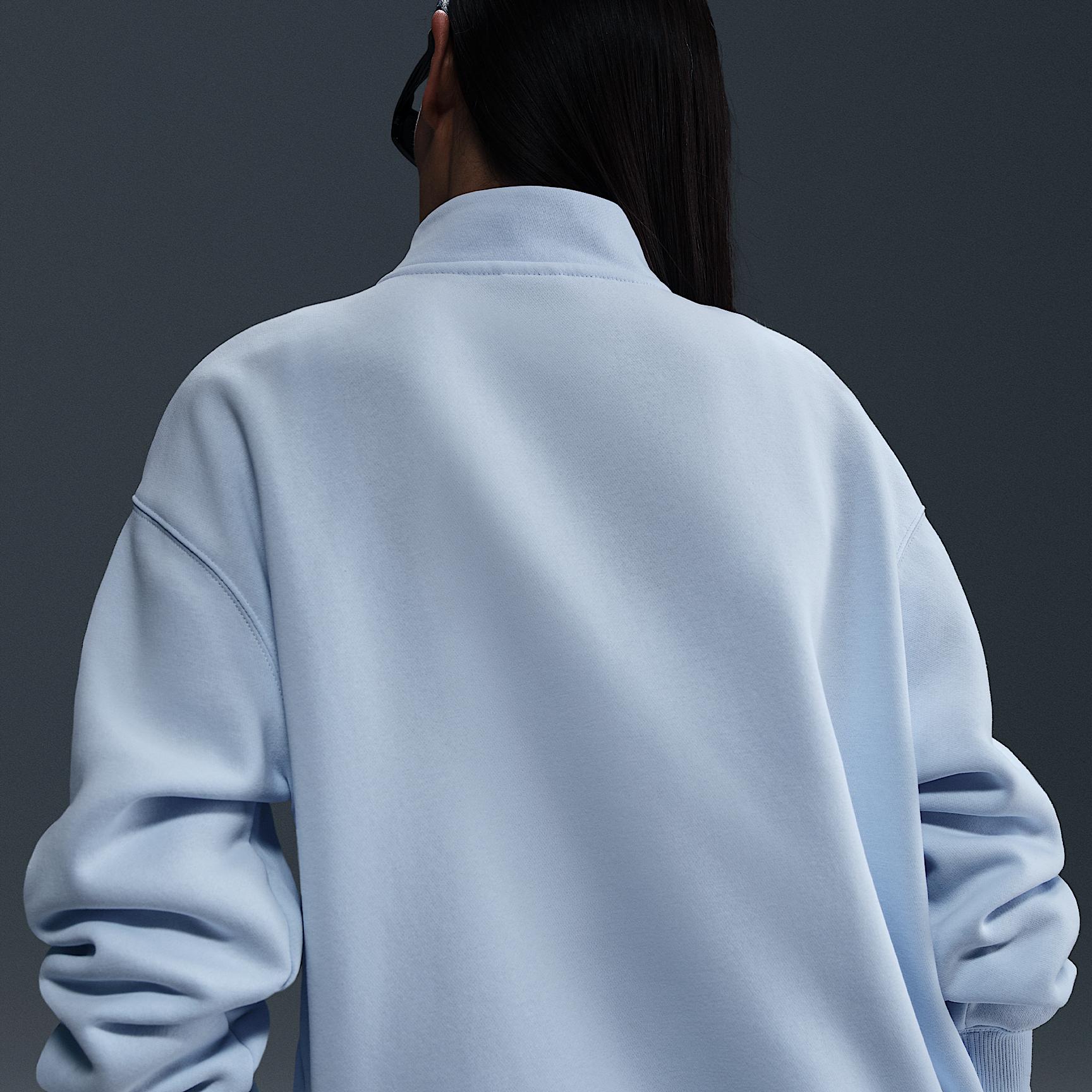 Nike Sportswear Phoenix Fleece Women's Oversized 1/4-Zip Long Sweatshirt Product Image