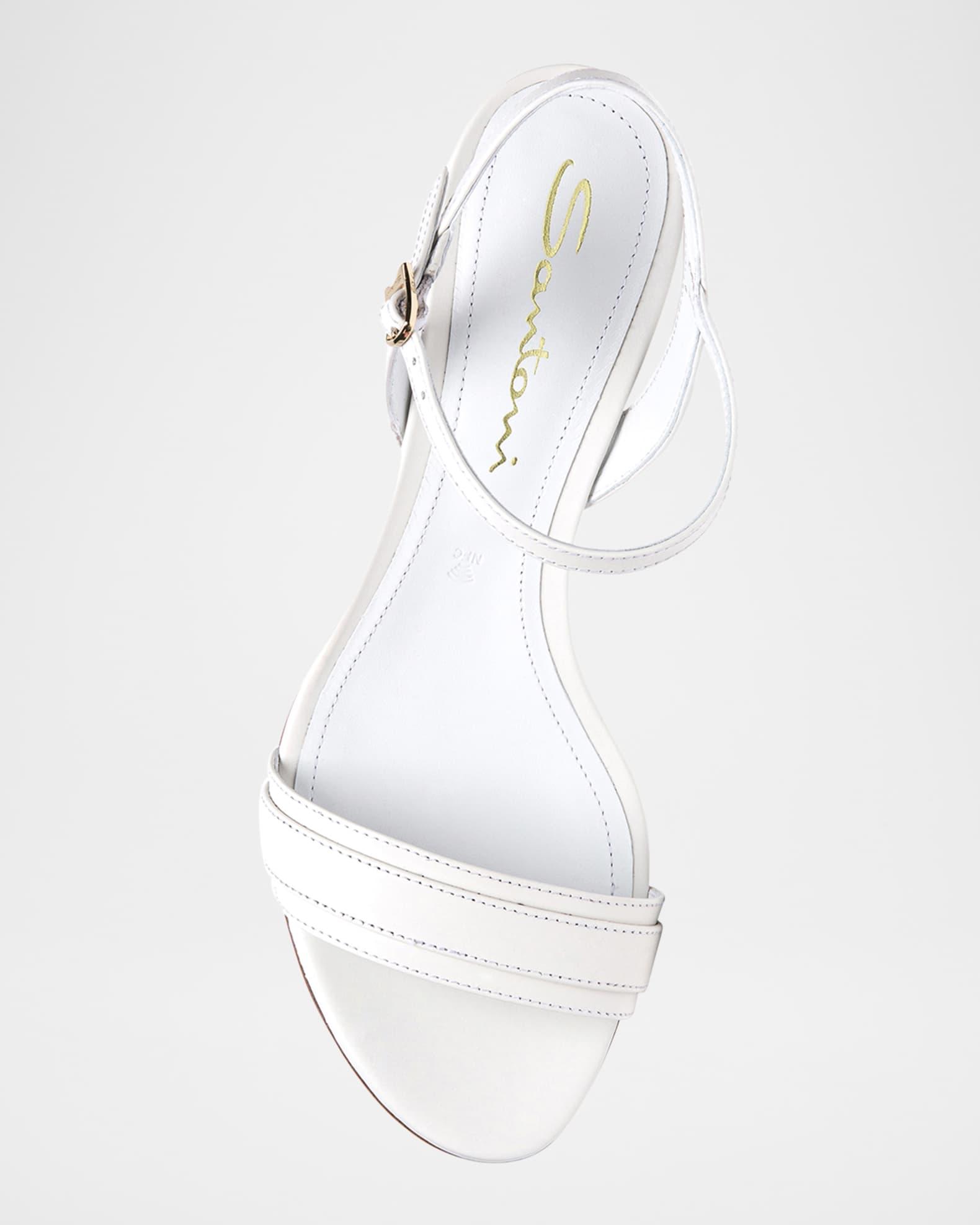 Sirolo Leather Ankle-Strap Sandals Product Image