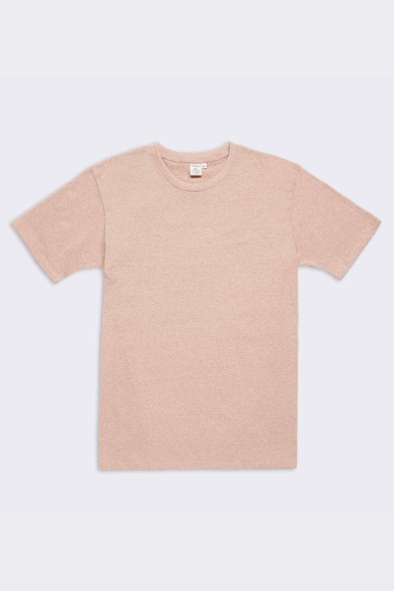 Men's Organic Heirloom Brown Crew Tee Product Image