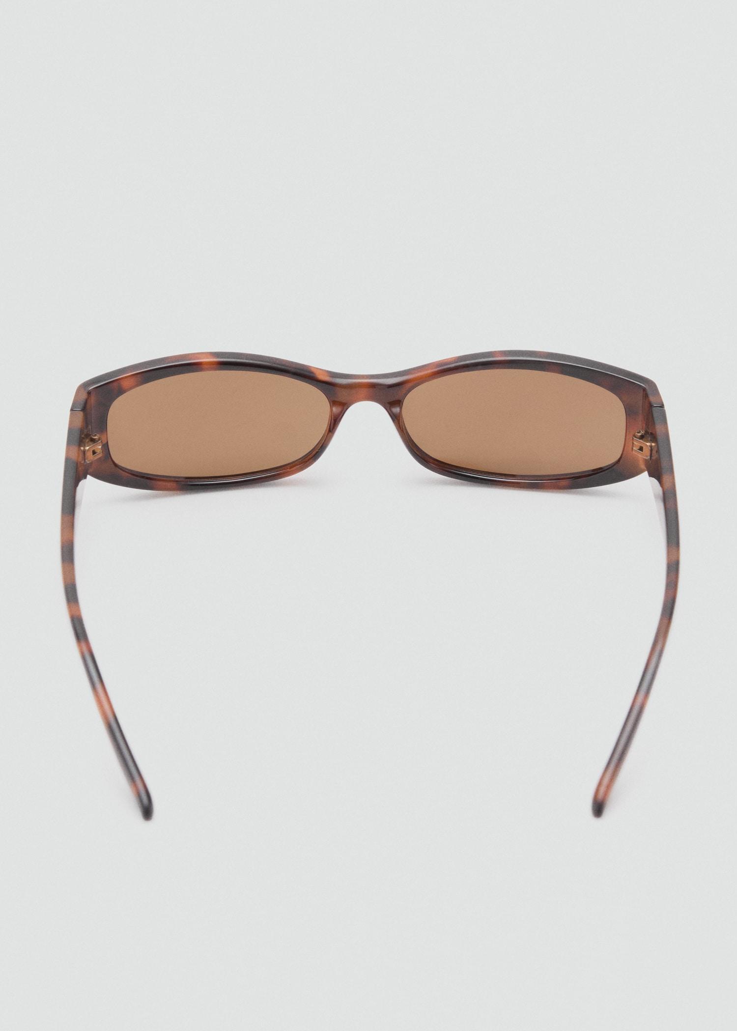 Rectangular-frame sunglasses - Women | MANGO USA Product Image
