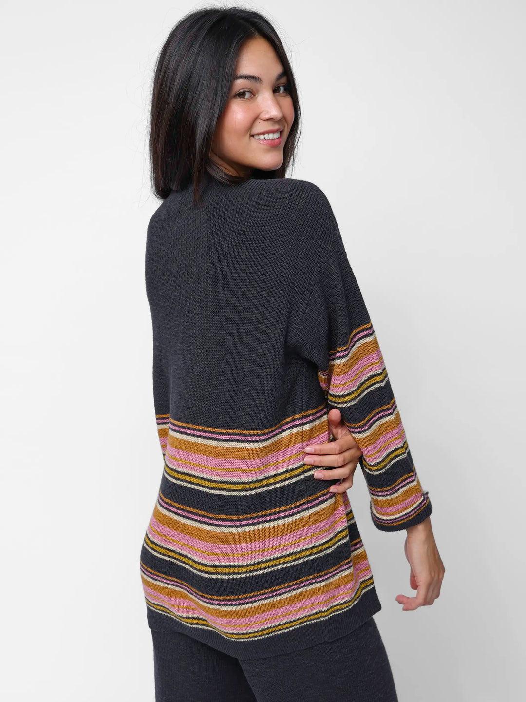 Lounge & Go Striped Cotton Set Product Image