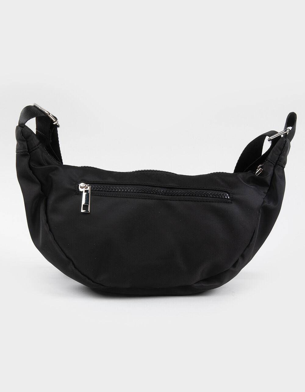 Nylon Shoulder Bag - BLACK Product Image
