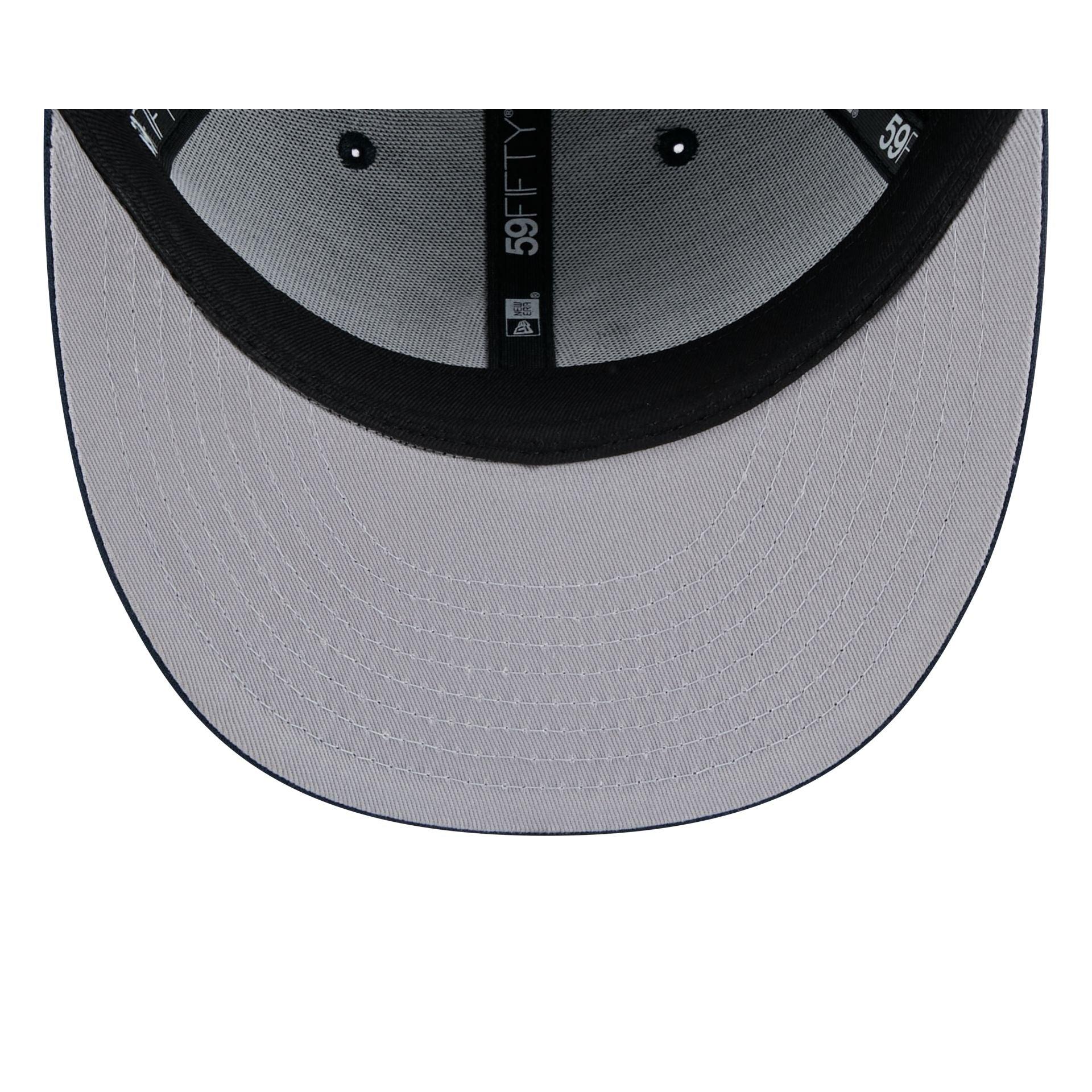 Atlanta Braves Snake Scale Logo Low Profile 59FIFTY Fitted Hat Male Product Image