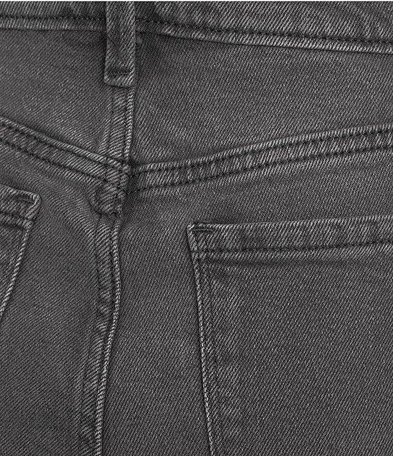 Code Bleu High Rise Cropped Barrel Leg Jeans Product Image