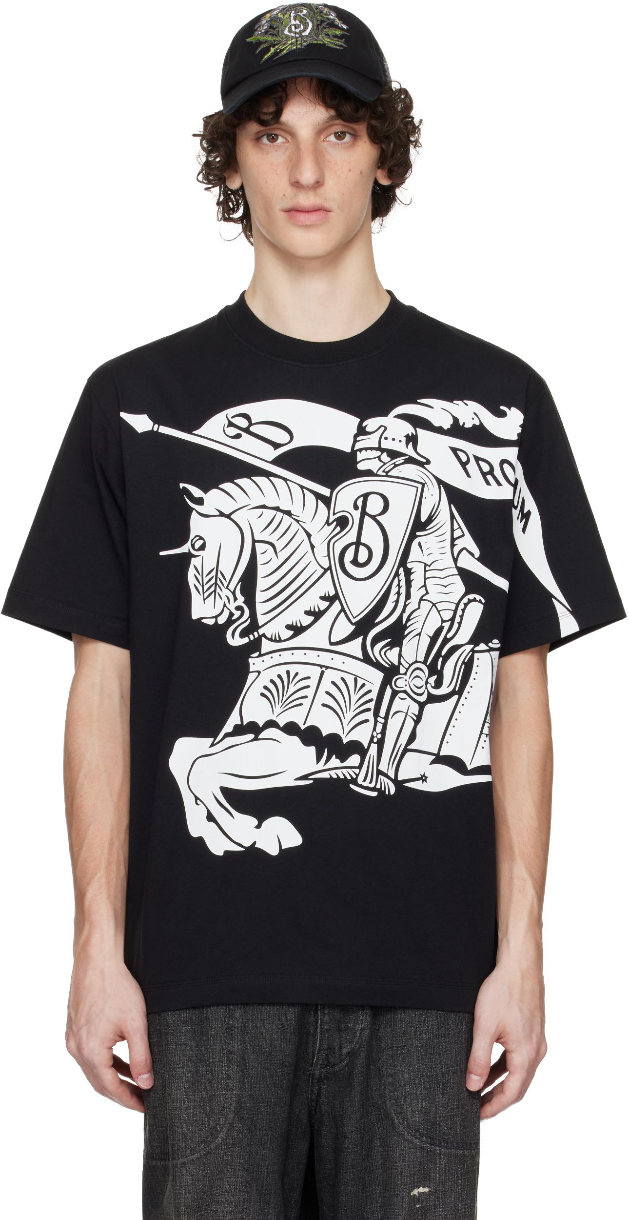 Equestrian Knight-print cotton T-shirt Product Image