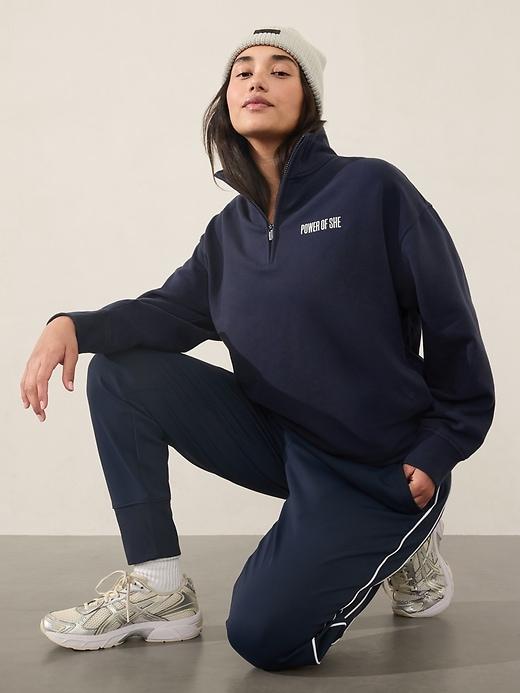 Power of She 1/4 Zip Sweatshirt Product Image