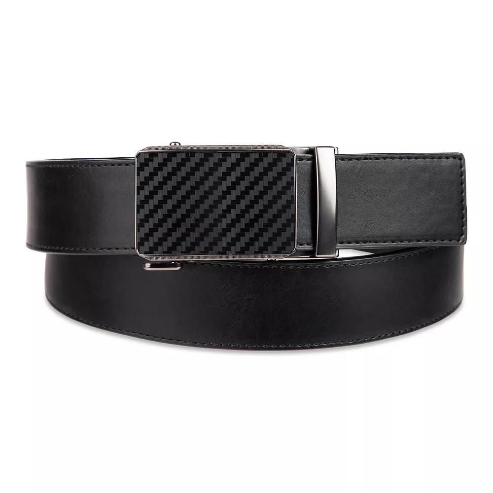 Men's Sonoma Goods For Life® Faux Carbon Fiber Buckle Track Lock Belt,  Product Image