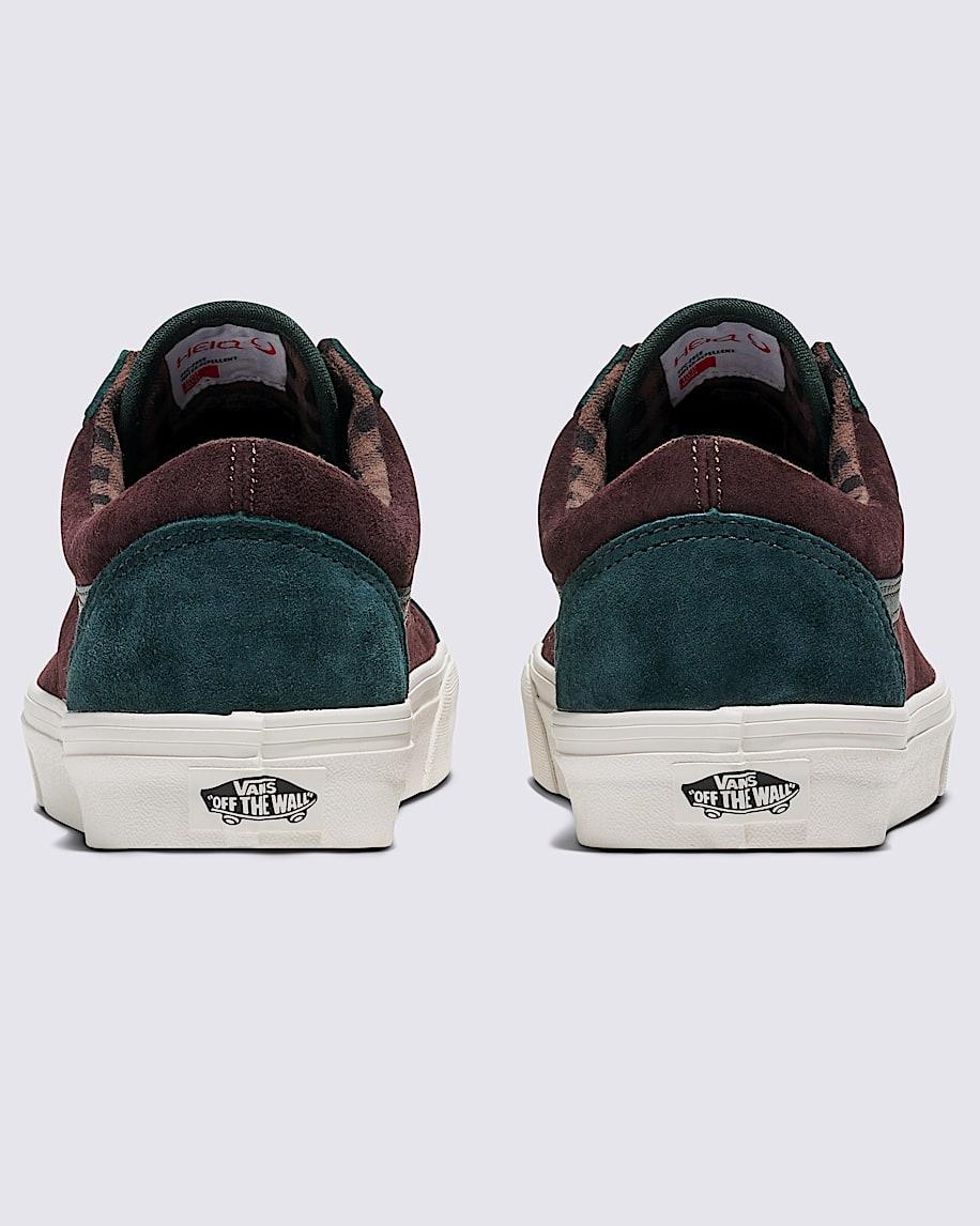 Old Skool Suede Shoe in Scarab Green / Brown| Vans US Product Image