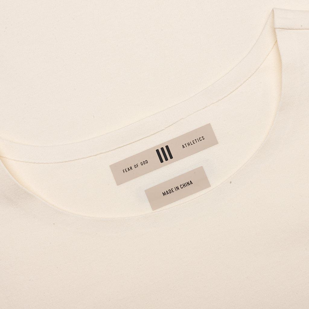 Fear of God Athletics x Adidas Performance Jersey Tee - Cream White Male Product Image
