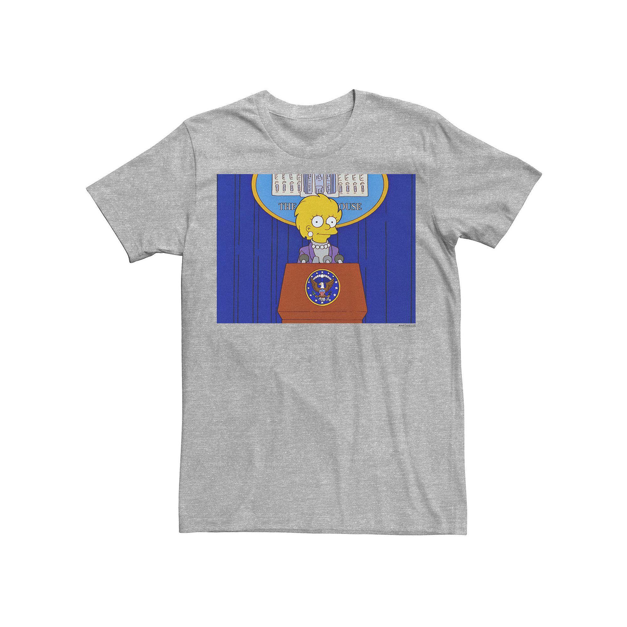Men's The Simpsons Lisa Simpson President Tee,  Product Image