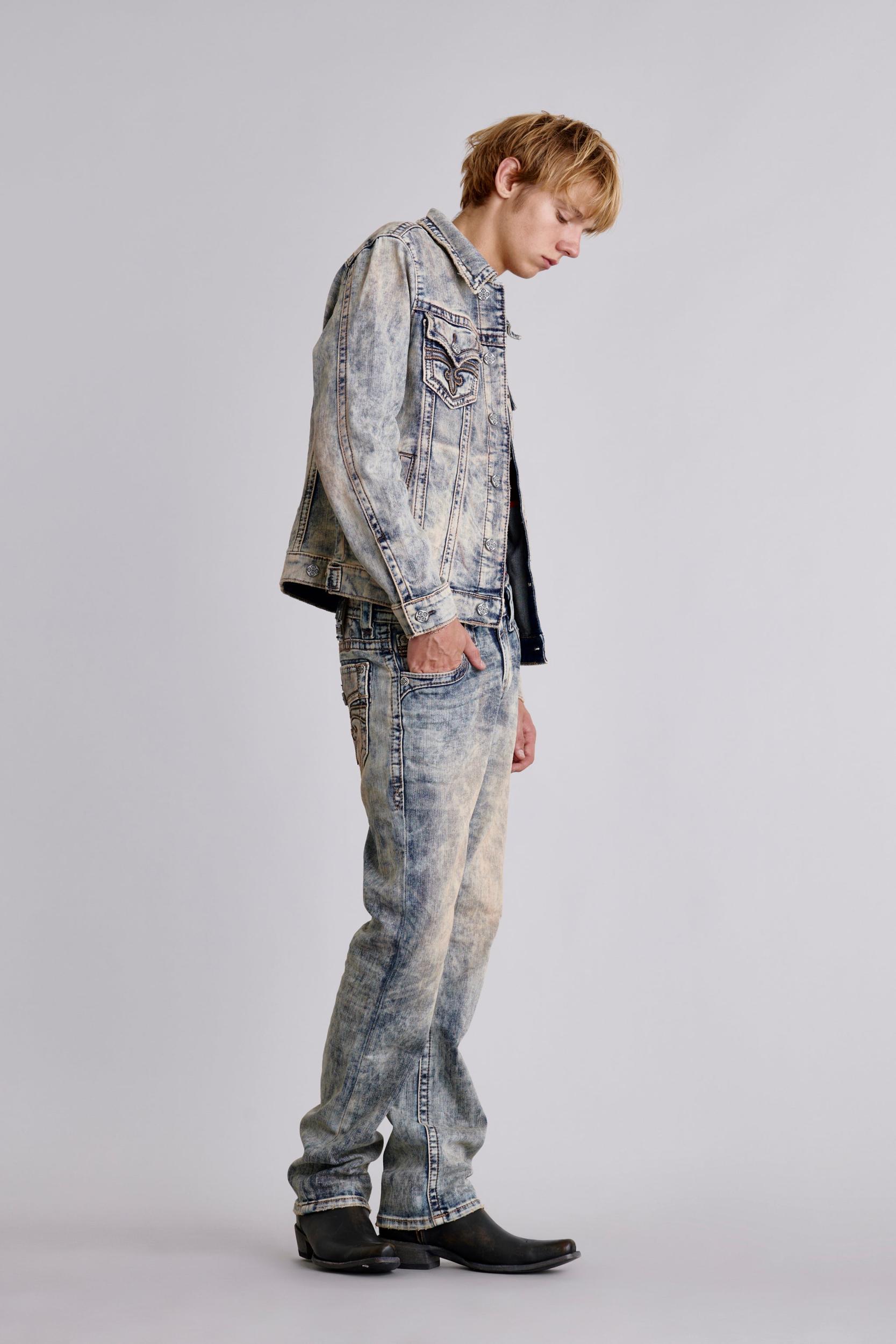 Arther Relaxed Straight Jeans Male Product Image