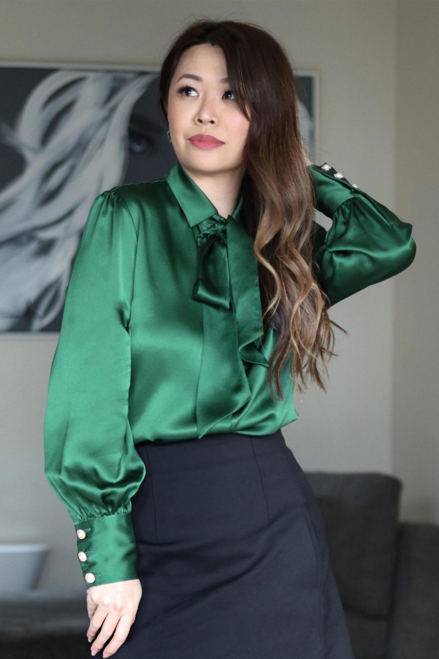 LILYSILK X MIM 2 in 1 Women Silk Shirt Product Image