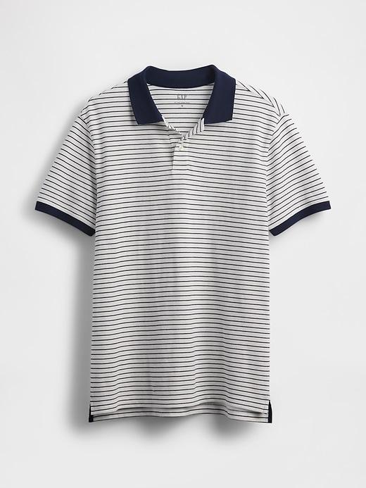 Pique Polo Shirt Product Image